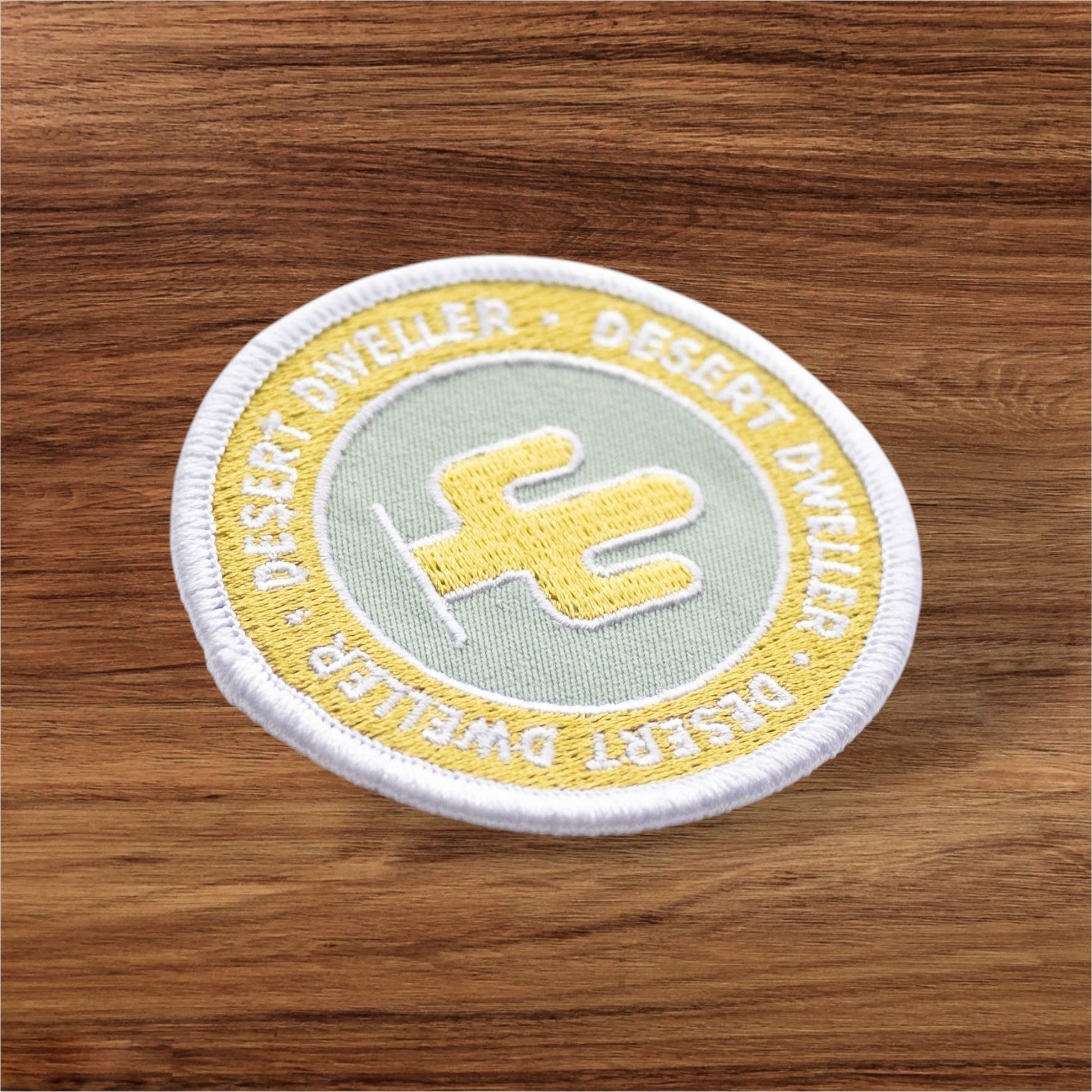 "Desert Dweller" Embroidered Iron on Patch - Wander Together Outfitters