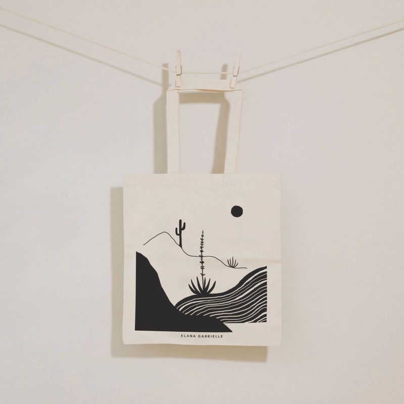Desert Scene Tote Bag - Wander Together Outfitters