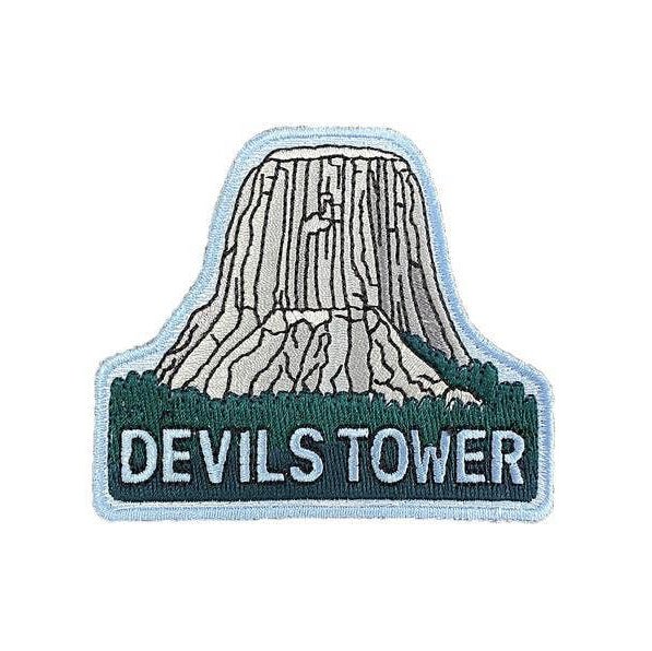 Devils Tower Embroidered Iron On Patch - Wander Together Outfitters