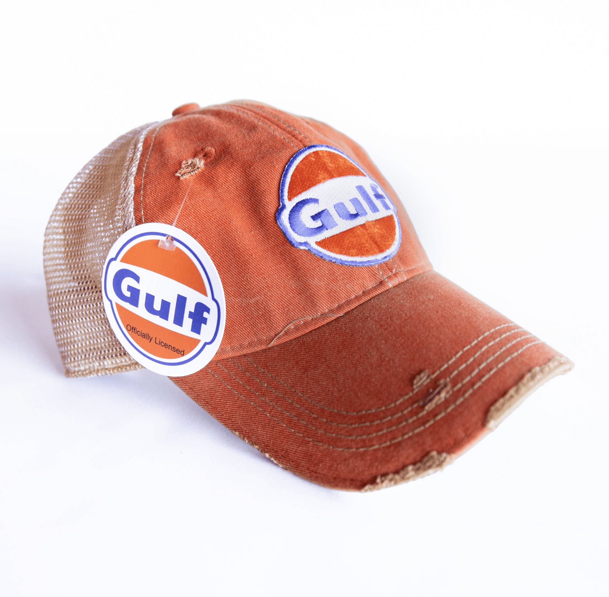 Distressed Gulf Trucker Cap (Choice of Colors) - Wander Together Outfitters