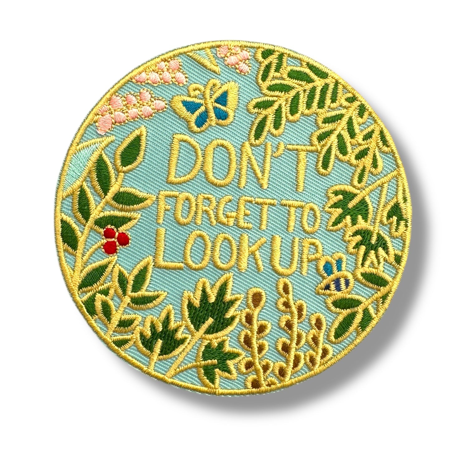 “Don’t Forget To Look Up” Iron On Patch - Wander Together Outfitters