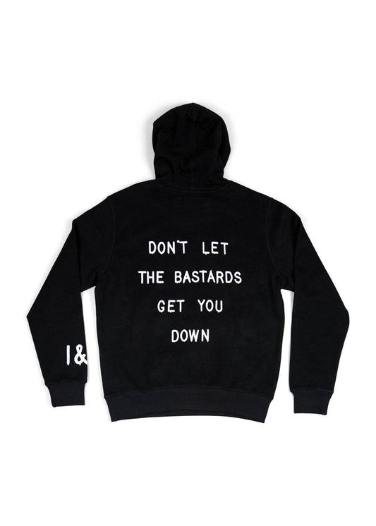 "Don't Let the Bastards Get You Down" Hoodie - Wander Together Outfitters