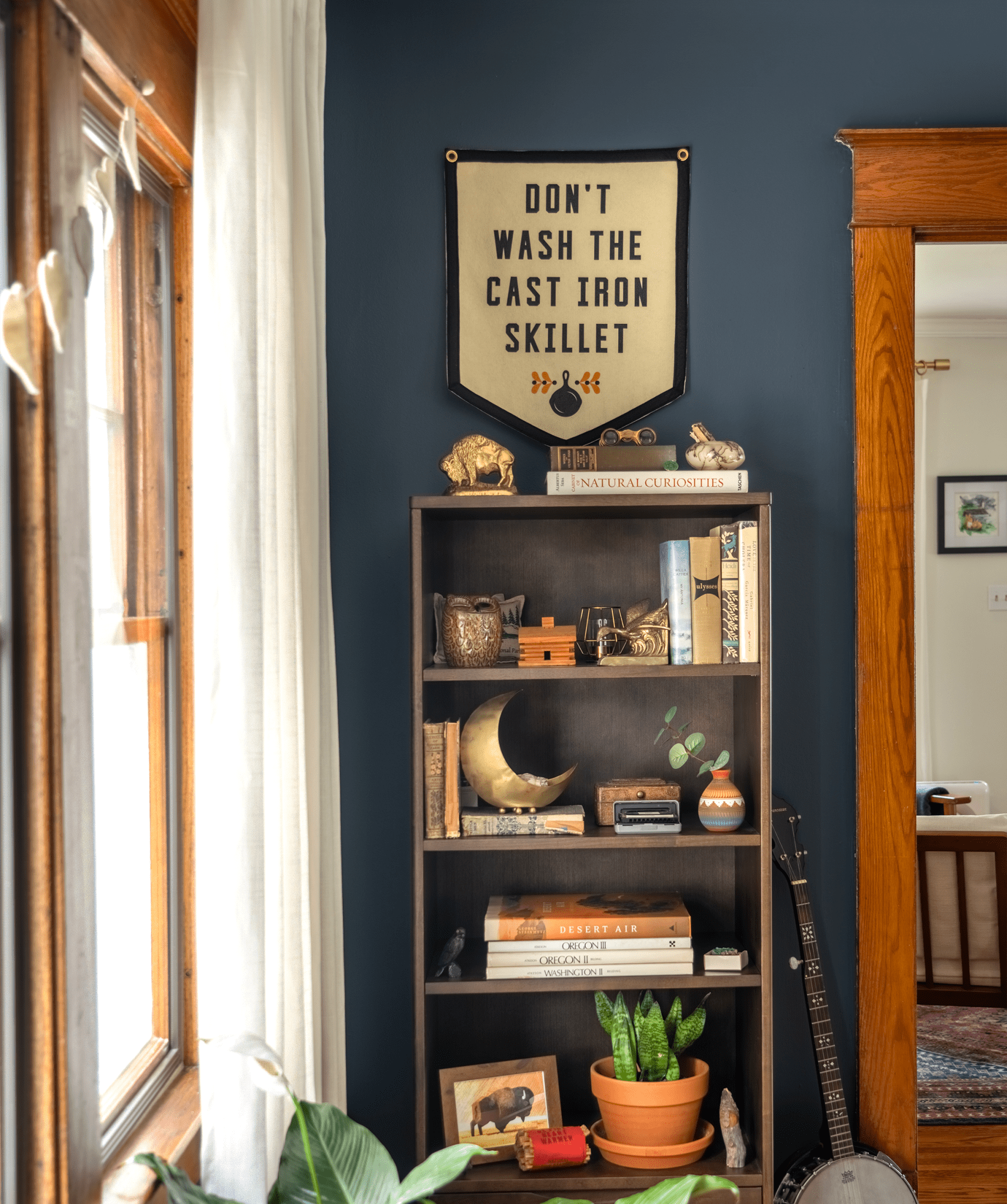 Don't Wash The Cast Iron Skillet Camp Flag - Wander Together Outfitters