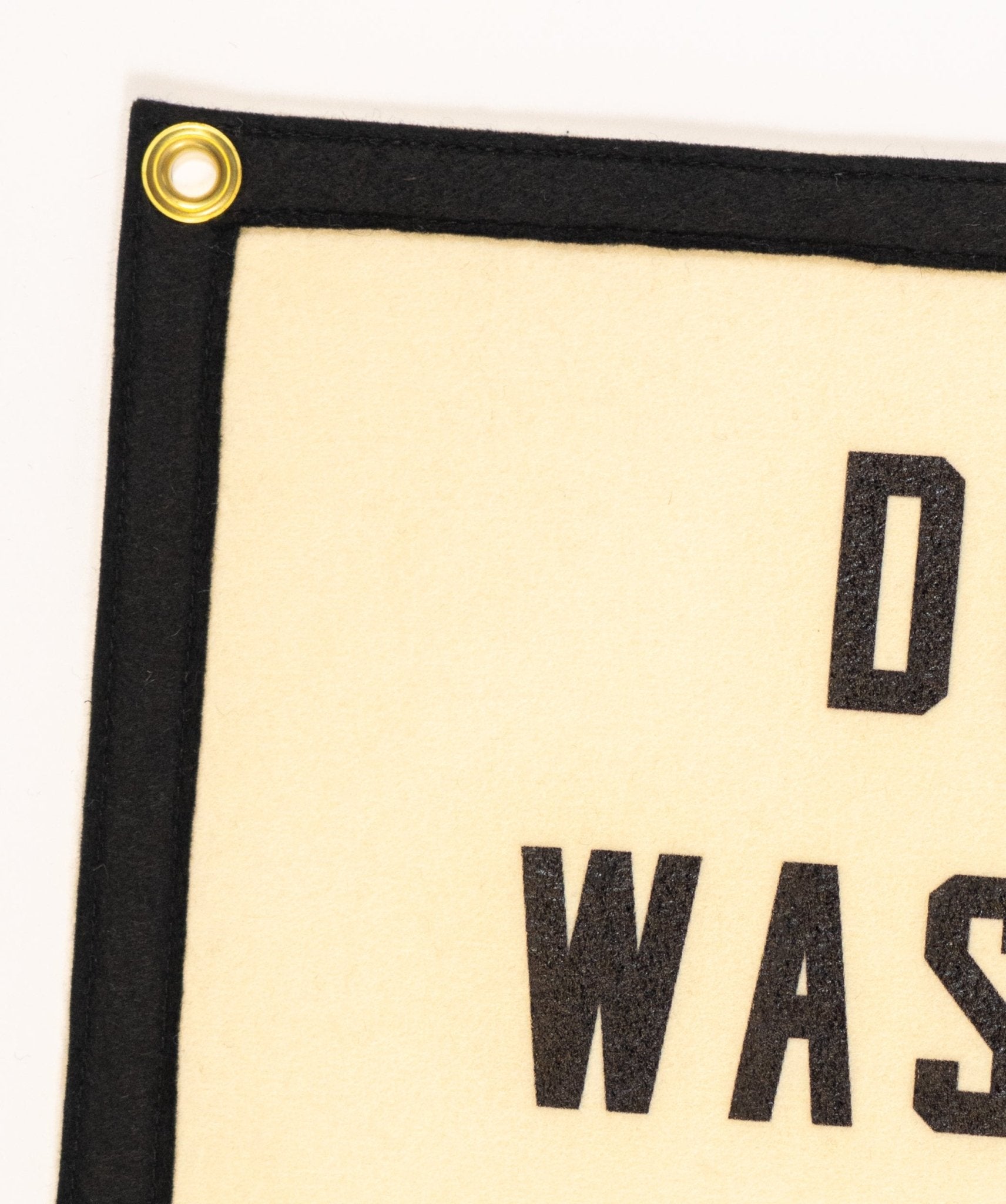 Don't Wash The Cast Iron Skillet Camp Flag - Wander Together Outfitters