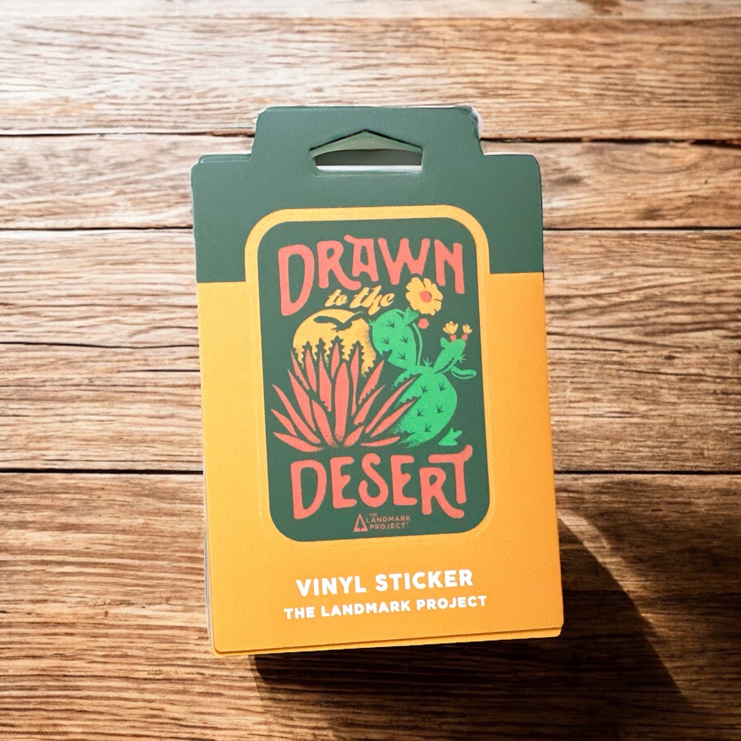 "Drawn to the Desert" Vinyl Sticker - Wander Together Outfitters