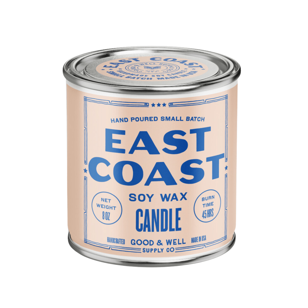East Coast Happy Place Candle (Ocean, Tea, Mimosa, Musk) - Wander Together Outfitters
