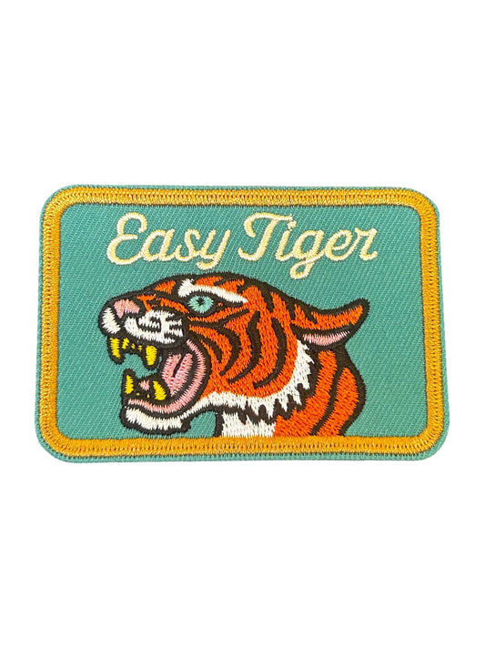 Easy Tiger Iron On Patch - Wander Together Outfitters
