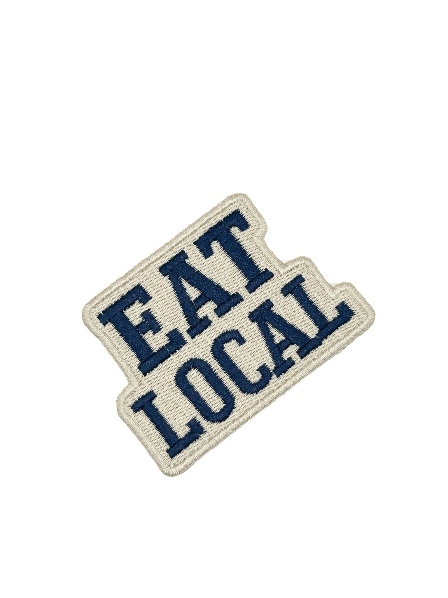 Eat Local Embroidered Patch - Wander Together Outfitters
