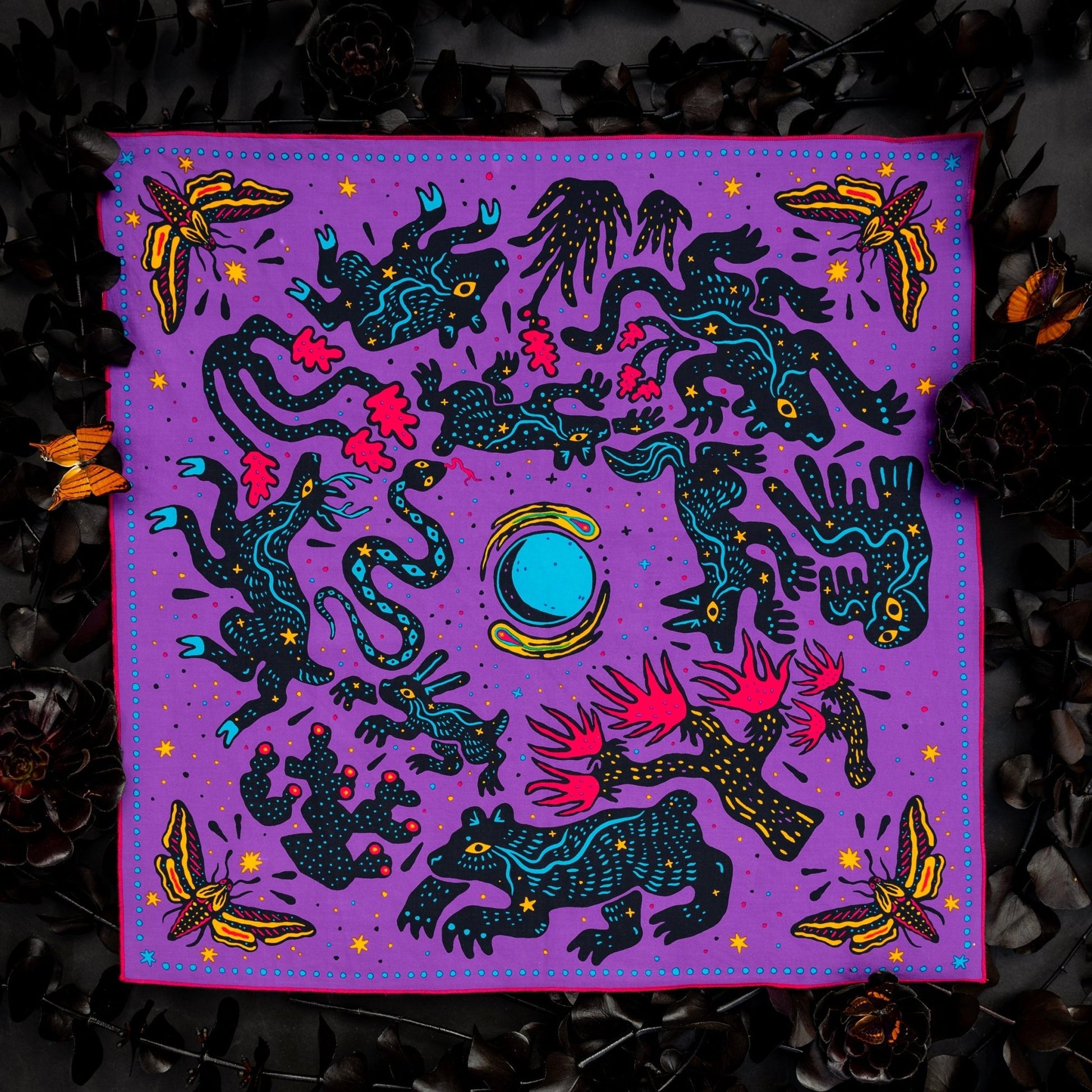 "Electric Desert Parade" Bandana - Wander Together Outfitters