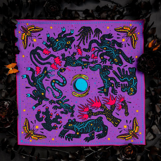 "Electric Desert Parade" Bandana - Wander Together Outfitters