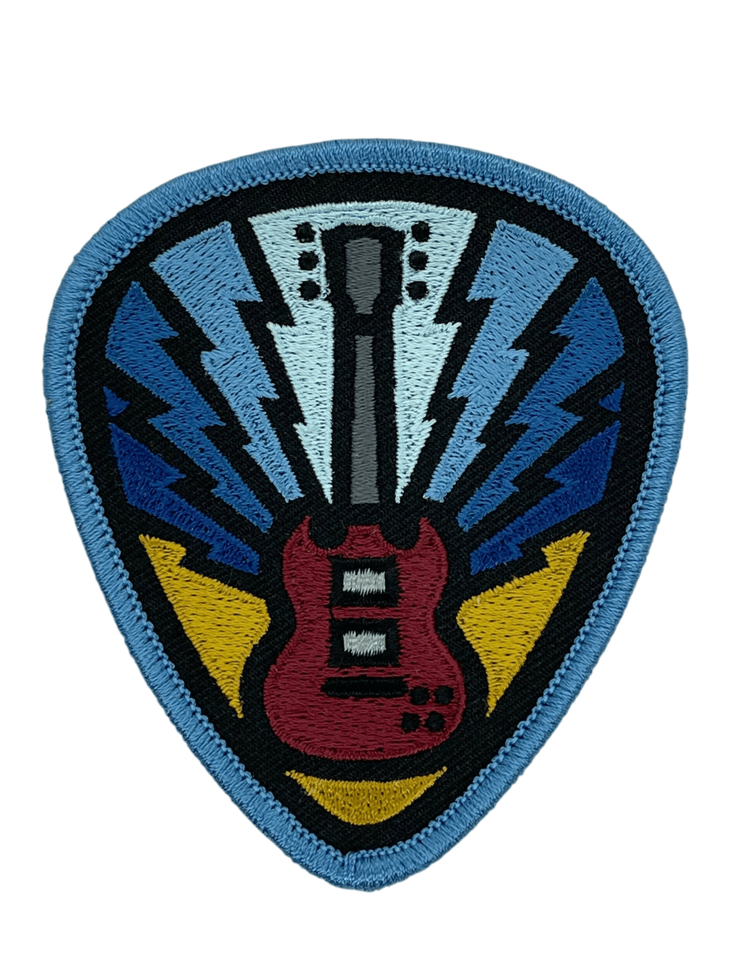 Electrifying Electric Embroidered Iron On Patch - Wander Together Outfitters