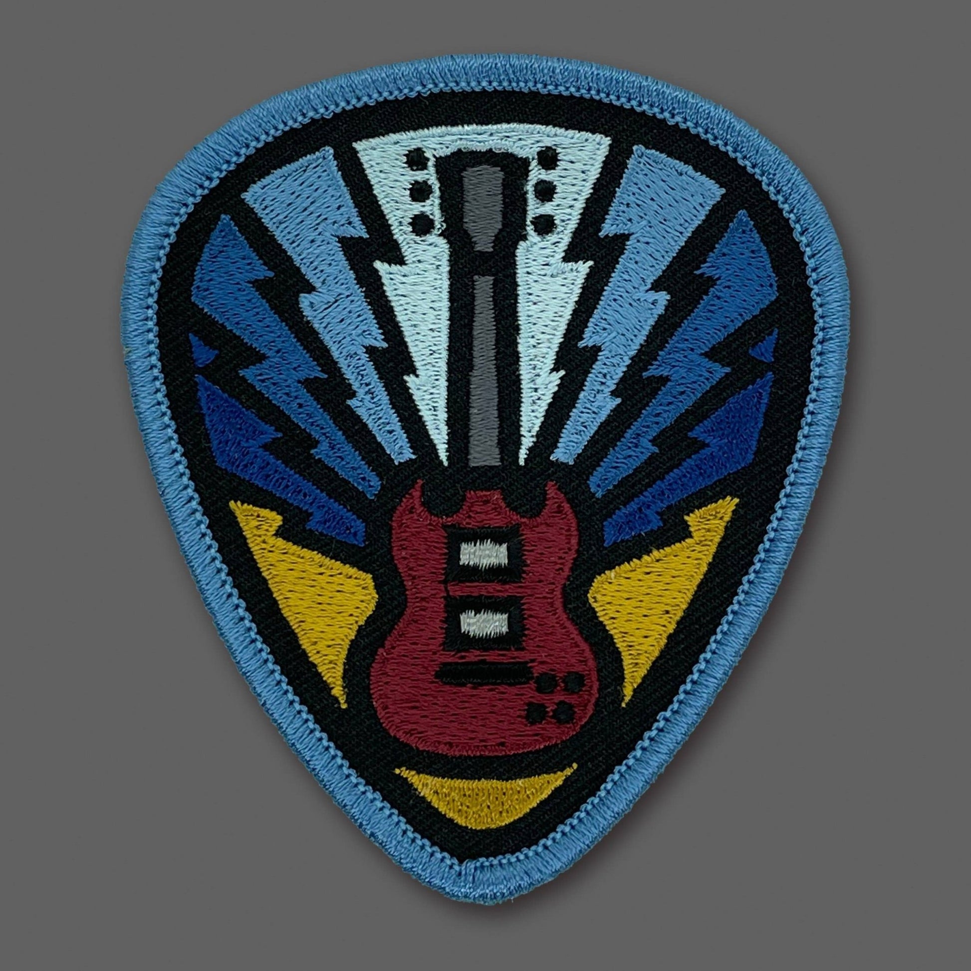 Electrifying Electric Embroidered Iron On Patch - Wander Together Outfitters