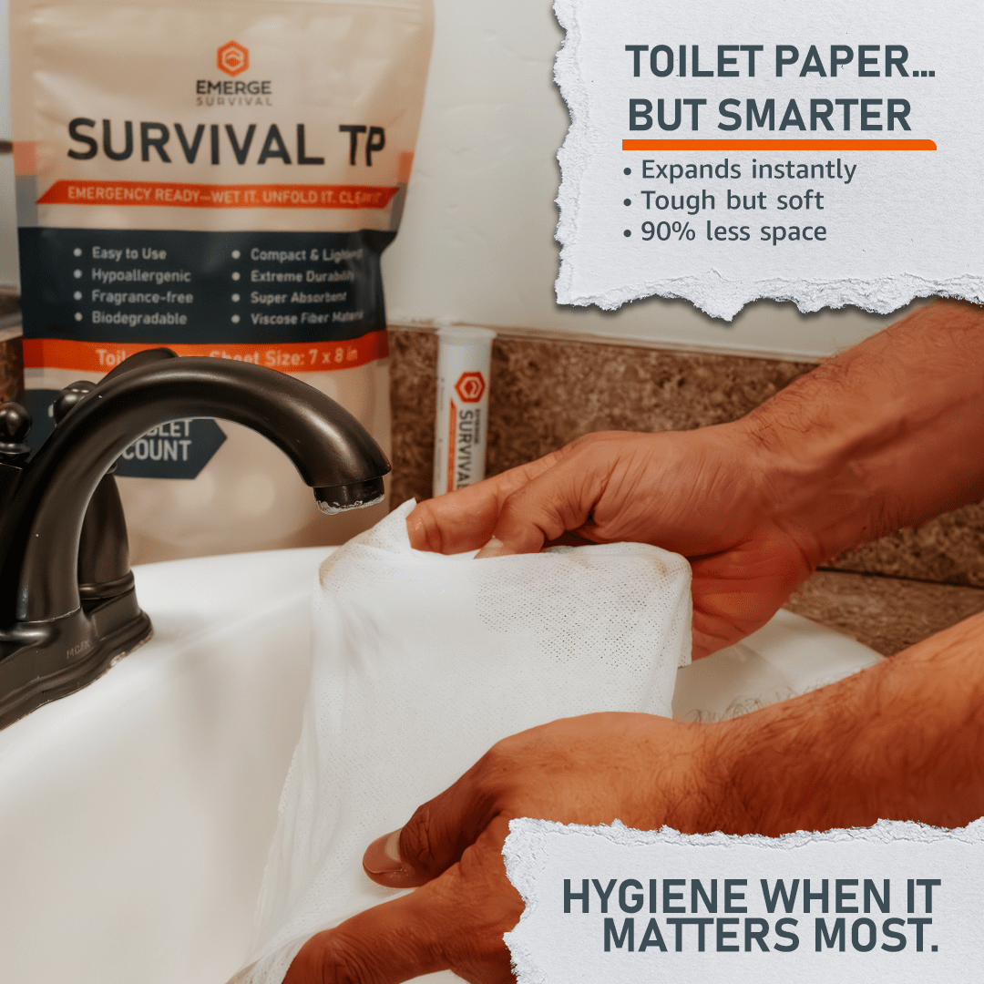 Emerge Survival Toilet Paper - Wander Together Outfitters