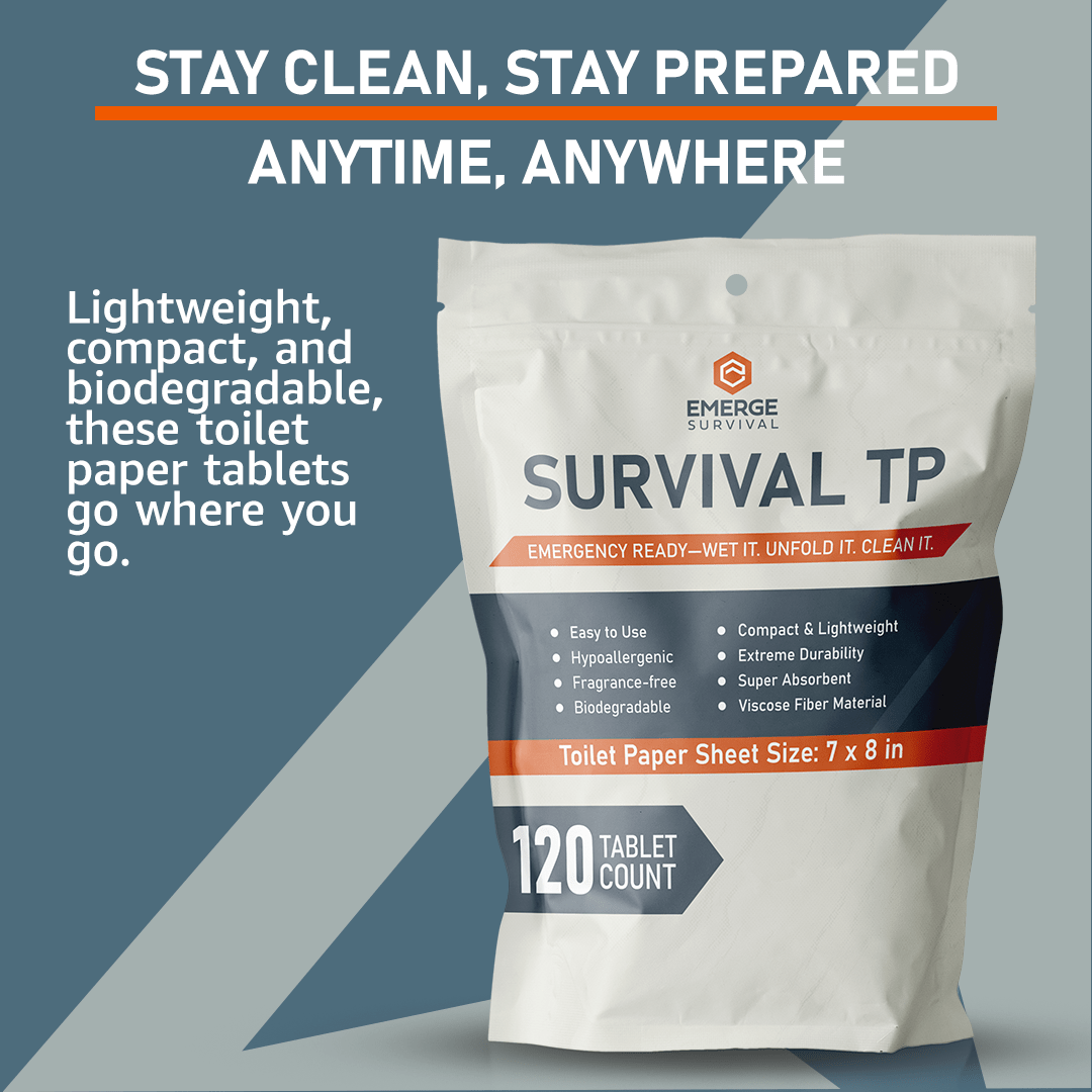 Emerge Survival Toilet Paper - Wander Together Outfitters