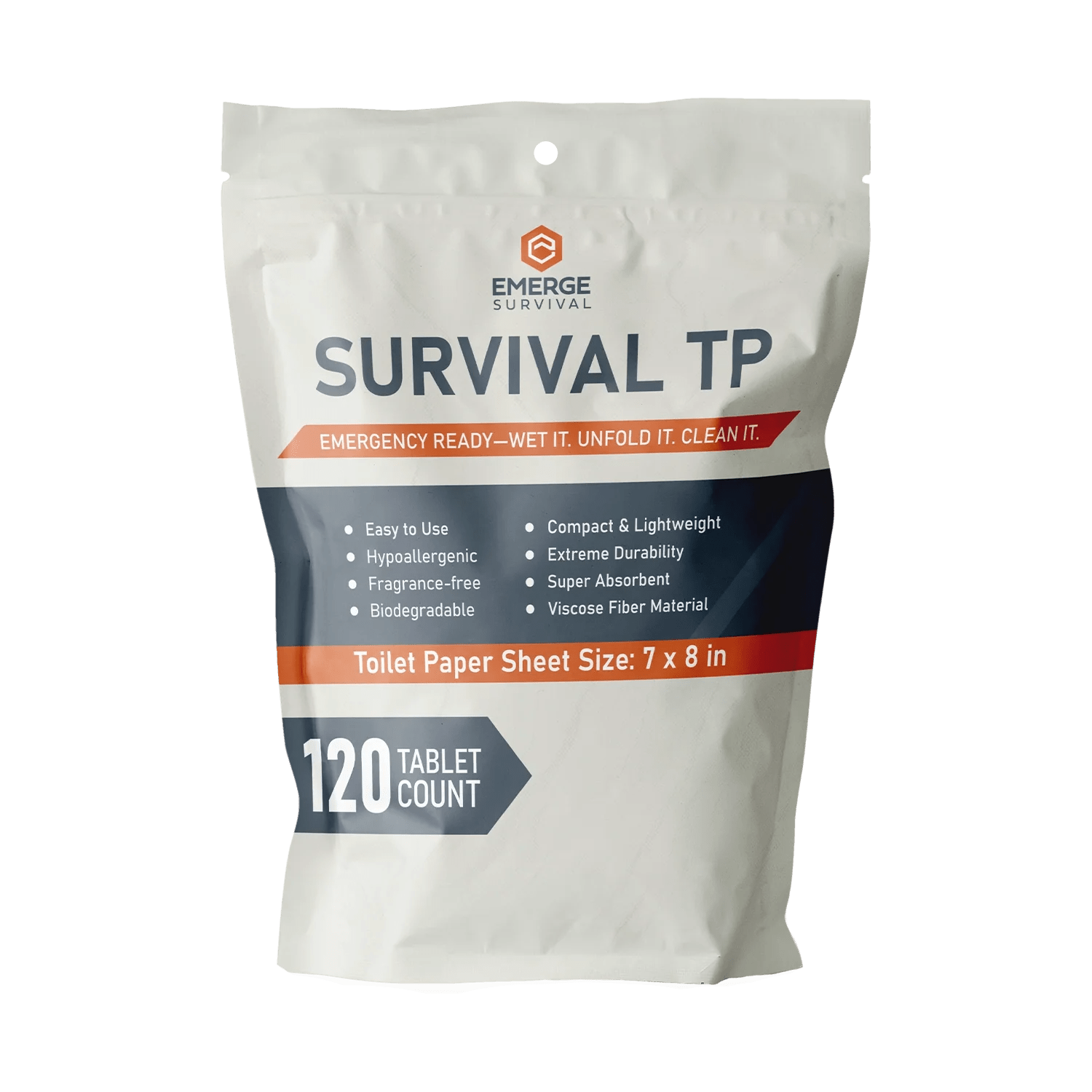 Emerge Survival Toilet Paper - Wander Together Outfitters