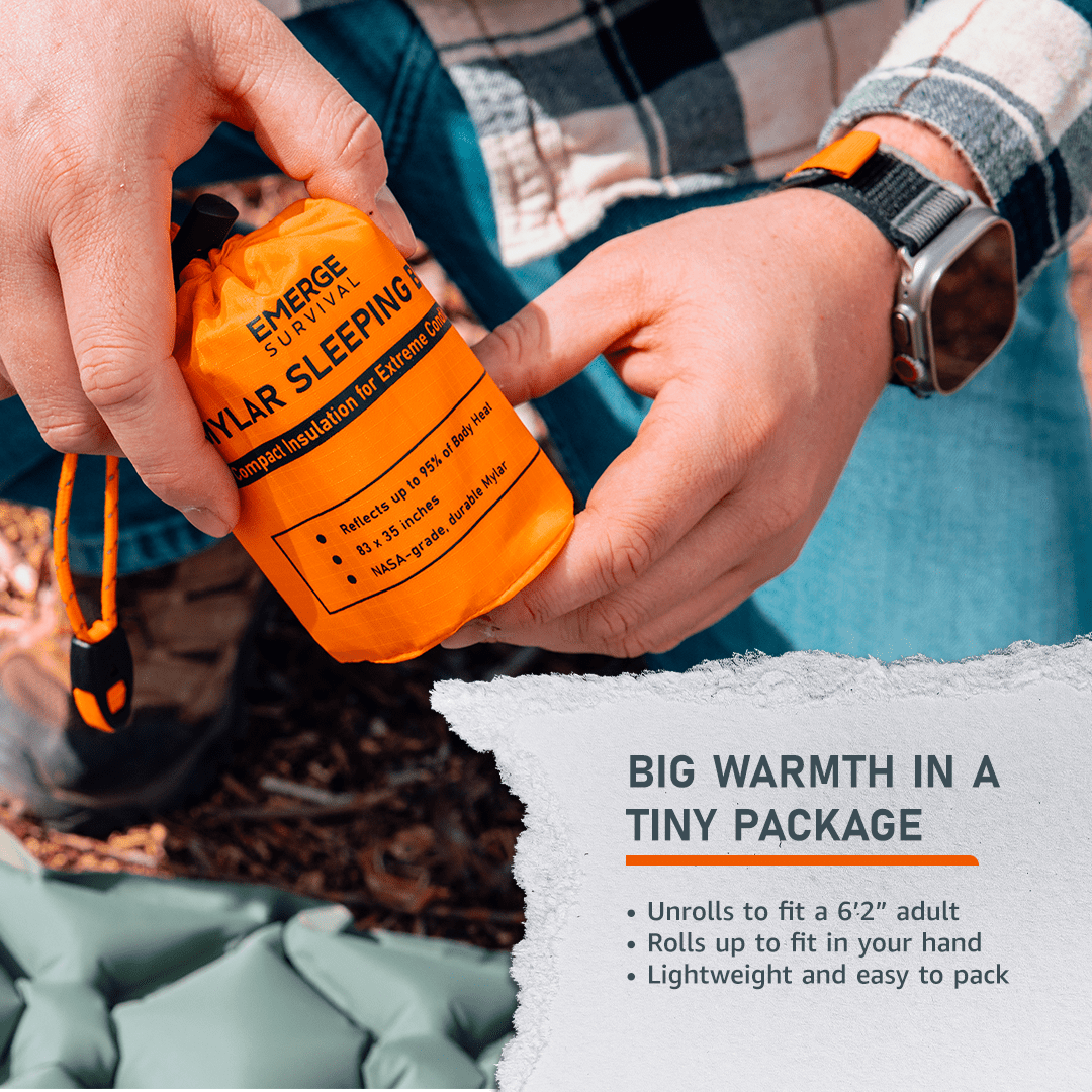Emergency Sleeping Bag - Wander Together Outfitters