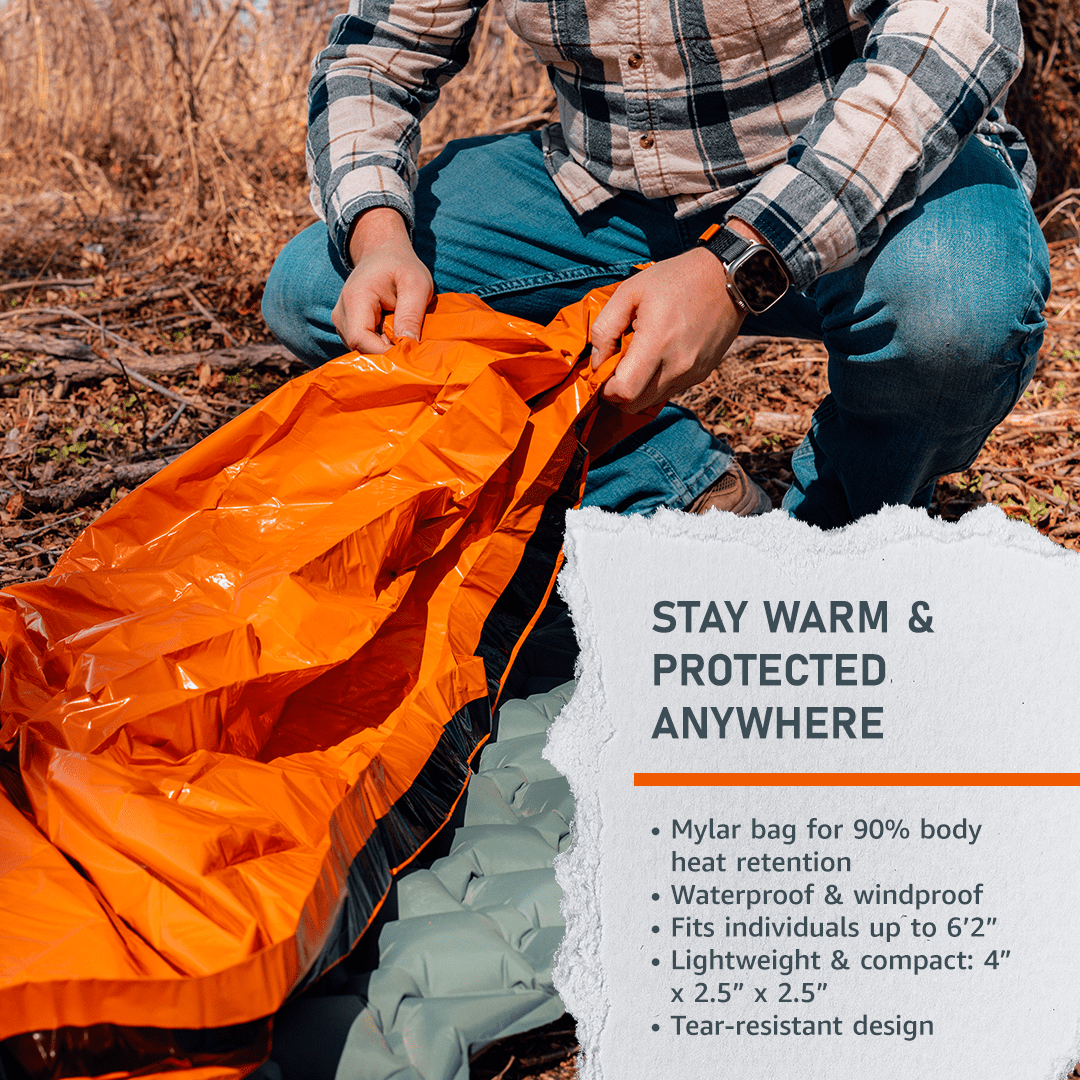 Emergency Sleeping Bag - Wander Together Outfitters