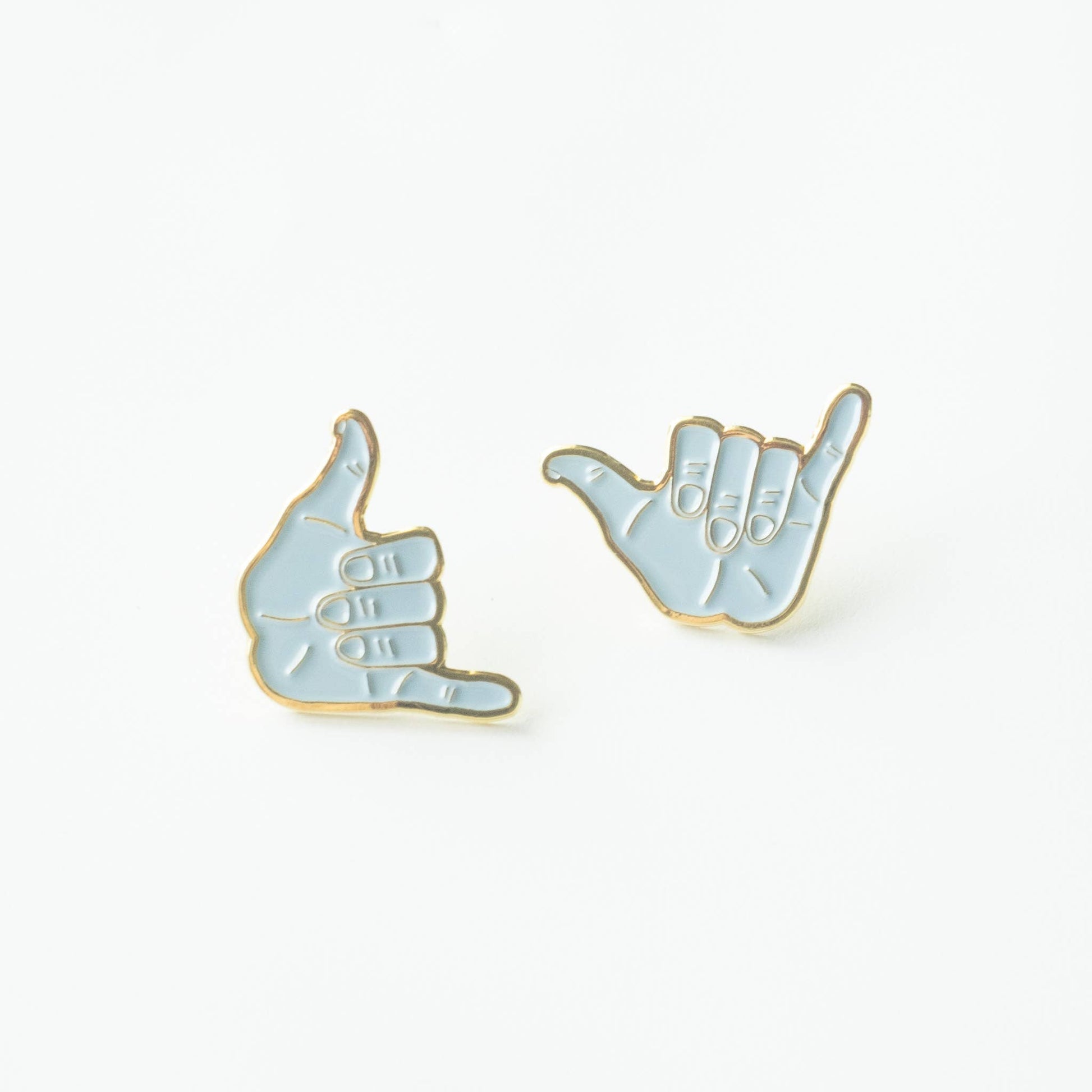 Enamel Pin - Hang Loose Hand - Shaka - Wander Together Outfitters