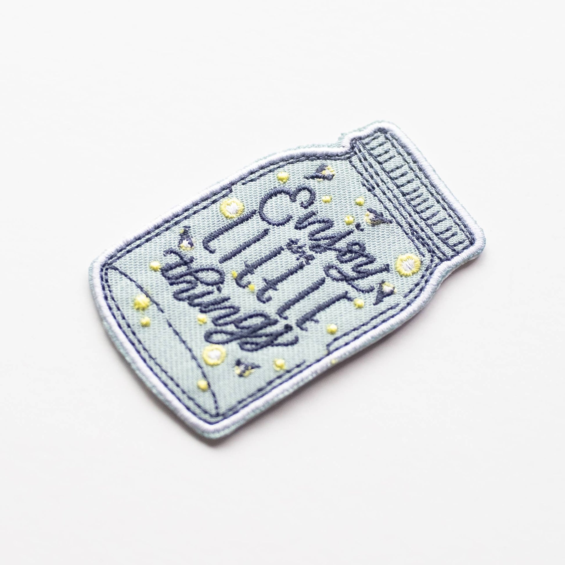 “Enjoy the Little Things”Embroidered Iron on Patch - Wander Together Outfitters
