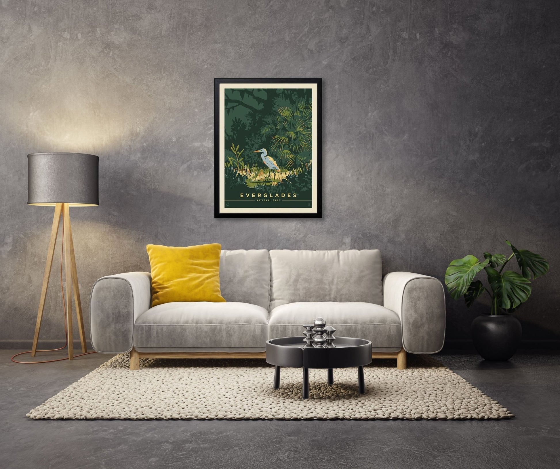 Everglades National Park: Paradise (63 National Parks) Art Print - Wander Together Outfitters