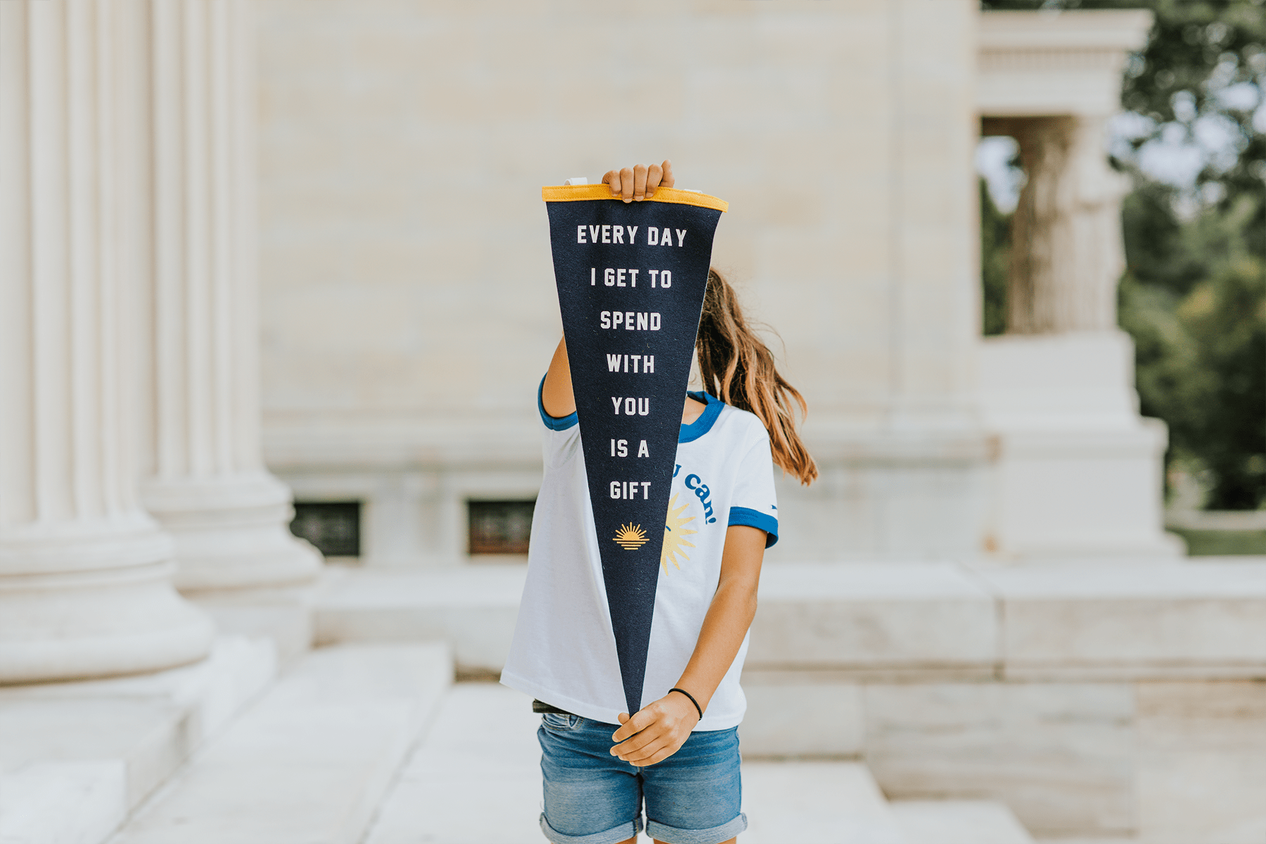 “Every Day is a Gift” Large Pennant - Wander Together Outfitters