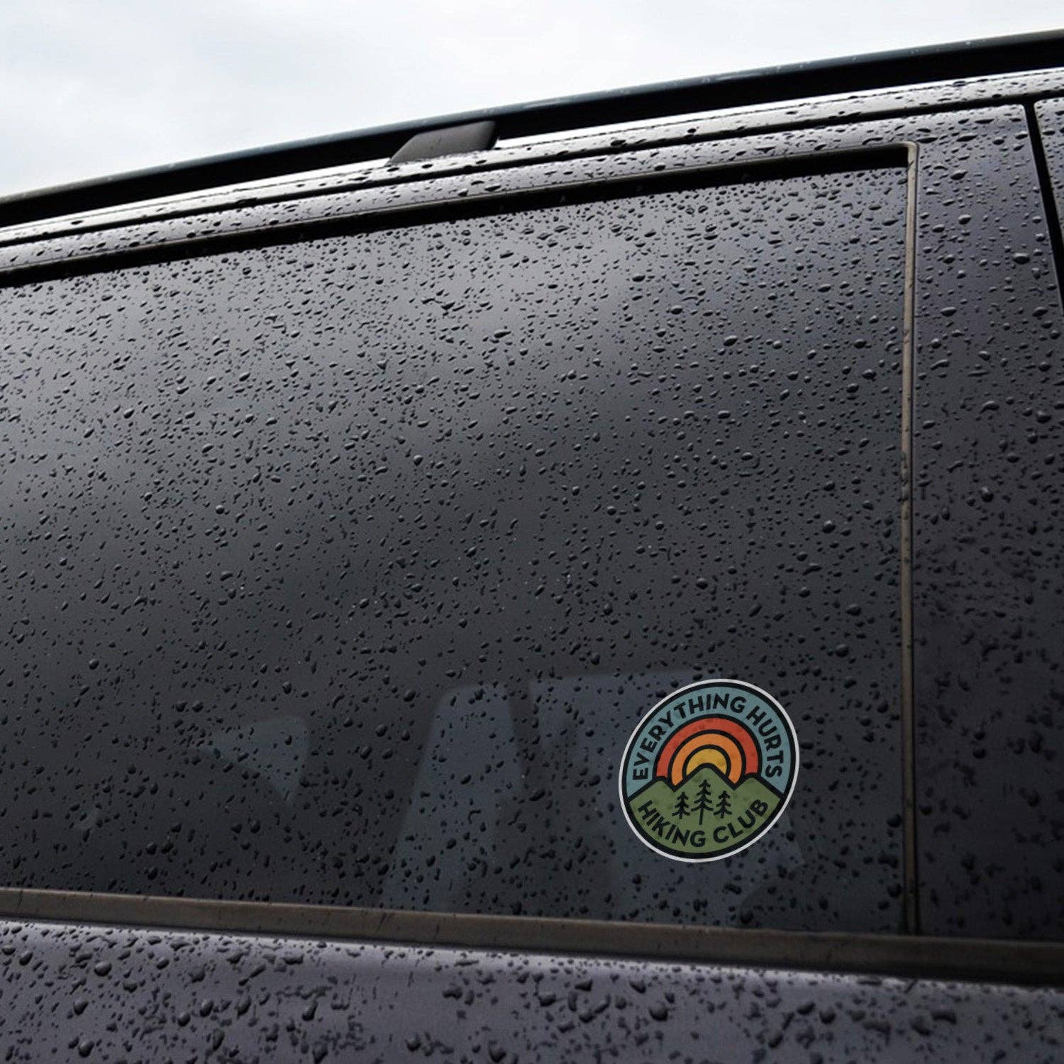 "Everything Hurts" Hiking Club Sticker - Wander Together Outfitters