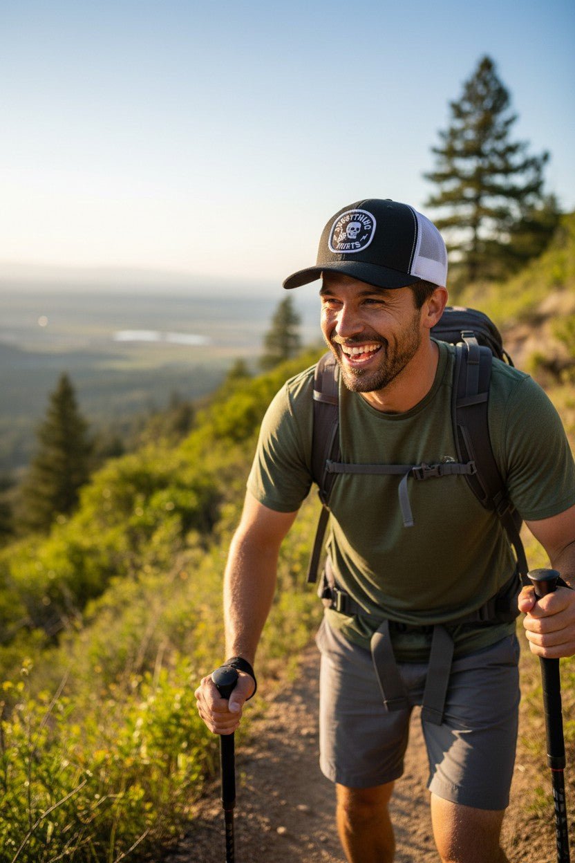 "Everything Hurts" Snapback Trucker Hat - Wander Together Outfitters