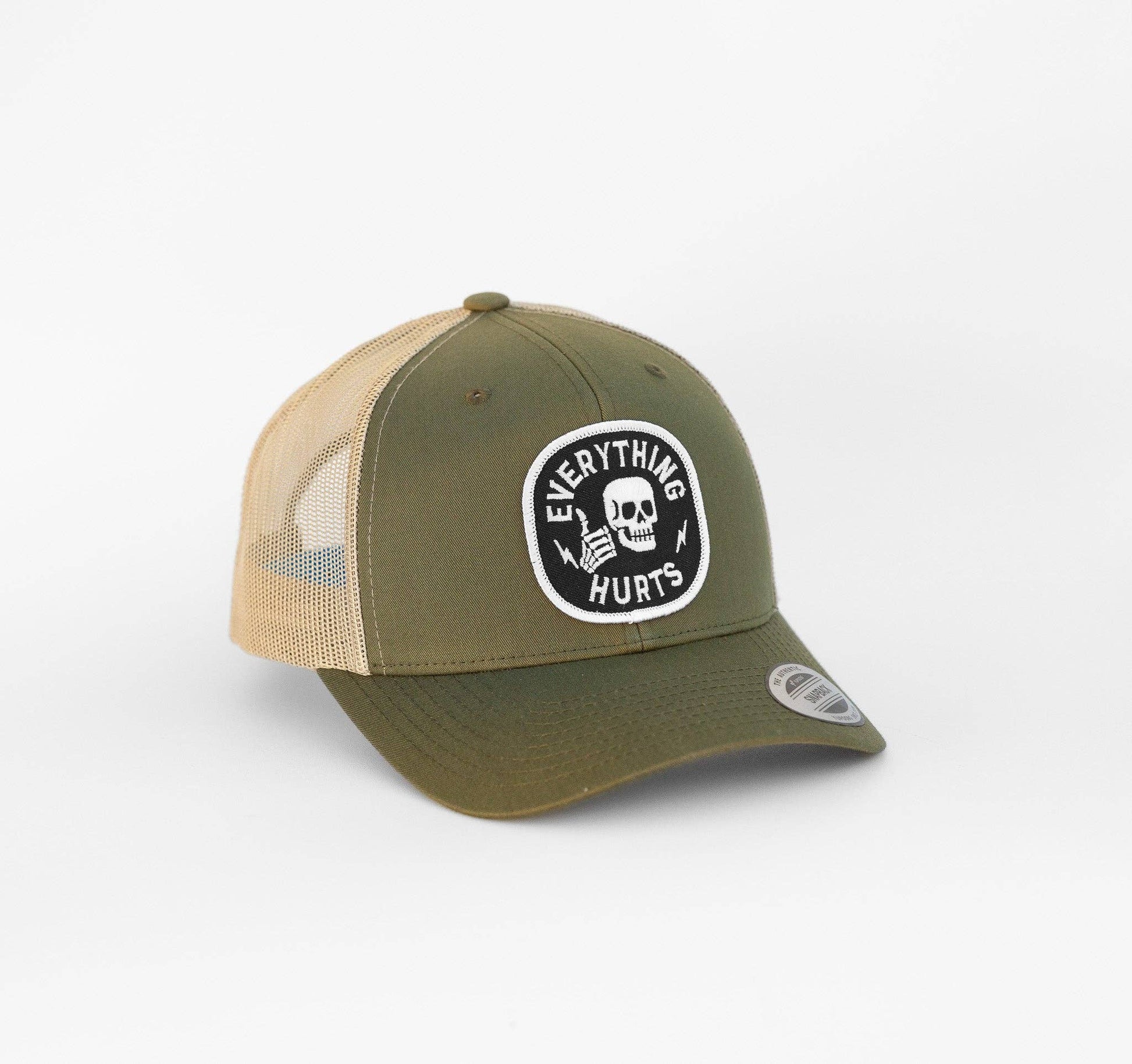 "Everything Hurts" Snapback Trucker Hat - Wander Together Outfitters