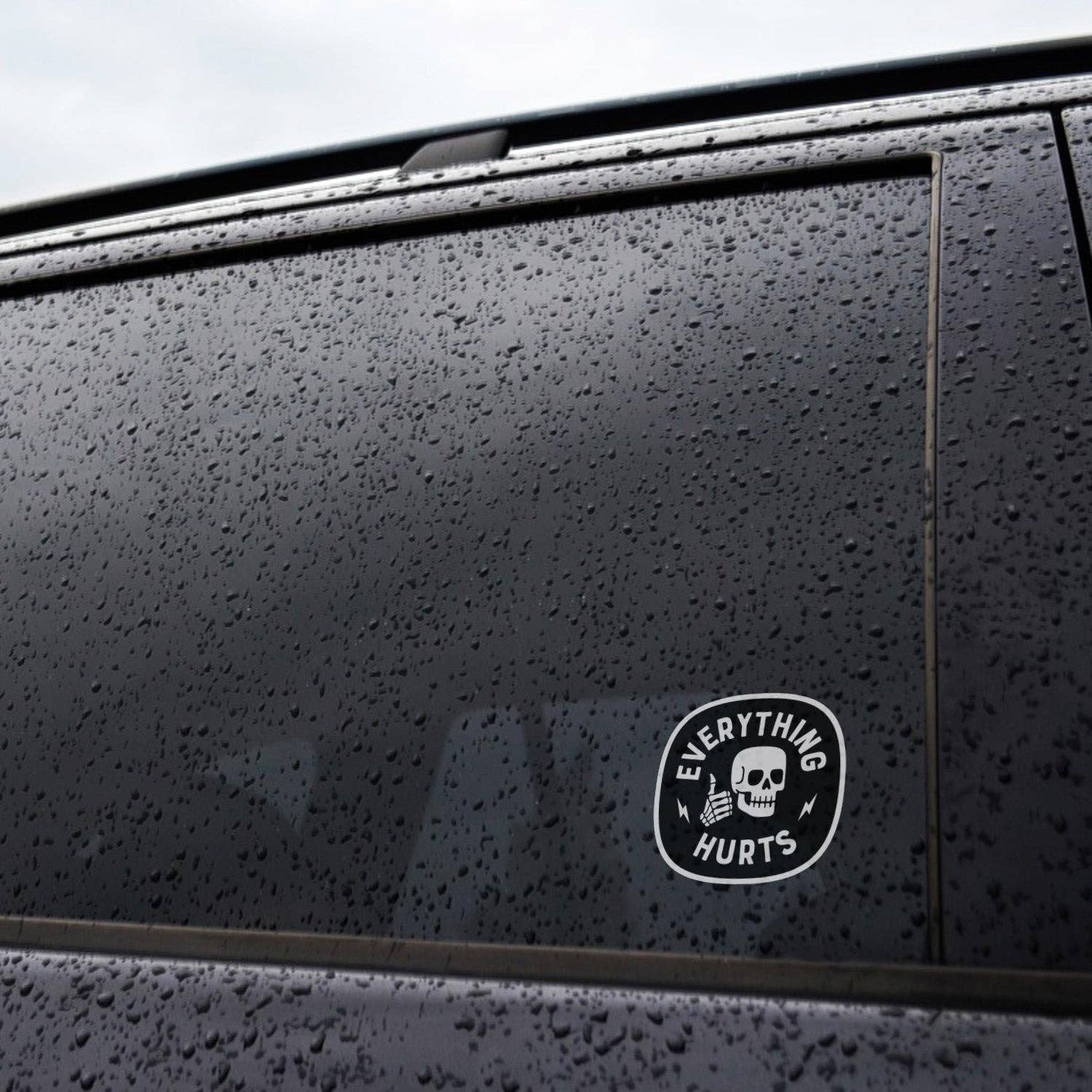 "Everything Hurts" Vinyl Sticker - Wander Together Outfitters