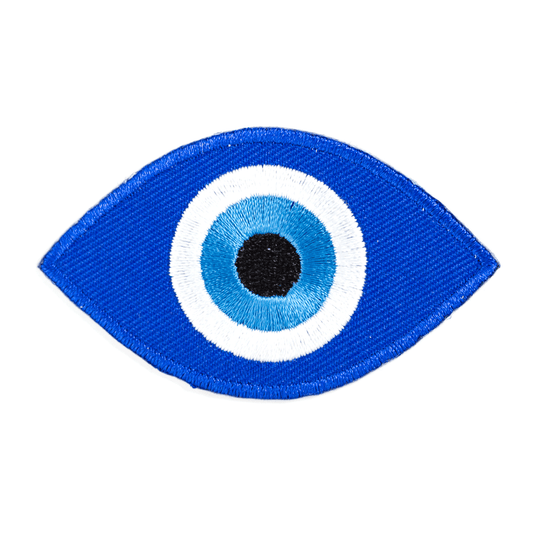 Evil Eye Embroidered Iron - On Patch - Wander Together Outfitters
