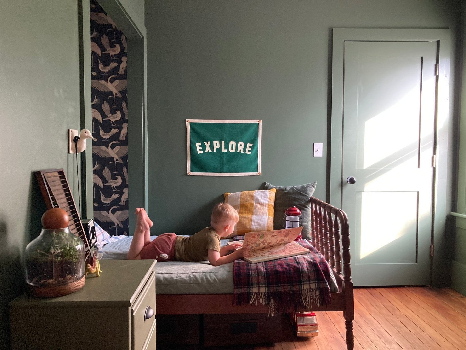 “Explore” Camp Flag Decor - Wander Together Outfitters