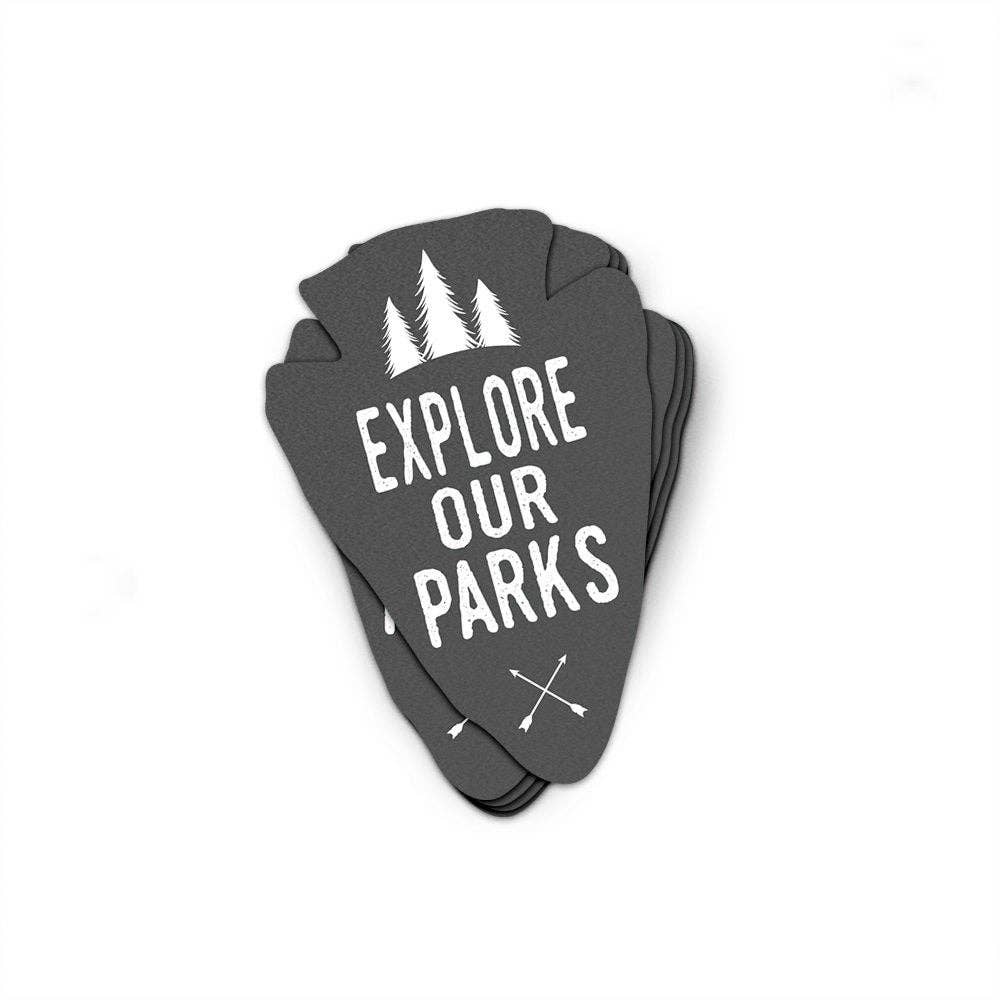 "Explore Our Parks" Vinyl Stickers - Wander Together Outfitters