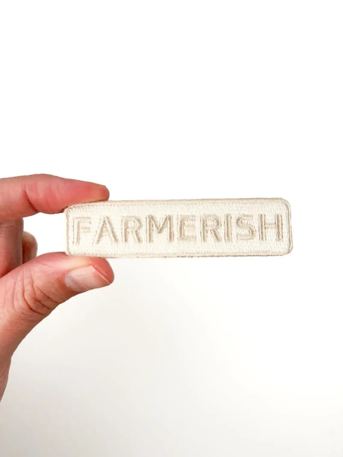 Farmerish Embroidered Iron - On Patch Homesteader Farm Garden - Wander Together Outfitters