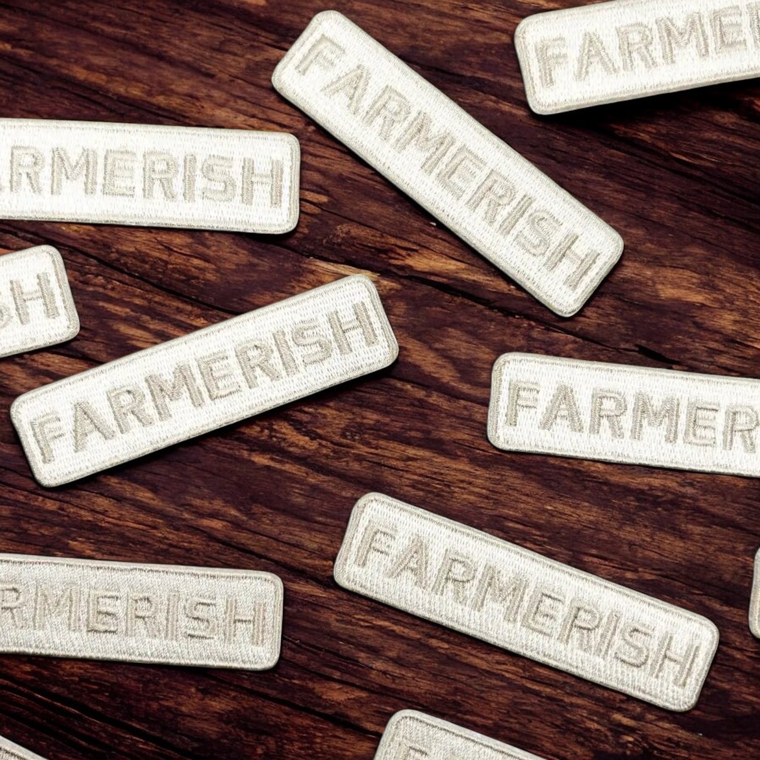 Farmerish Embroidered Iron - On Patch Homesteader Farm Garden - Wander Together Outfitters