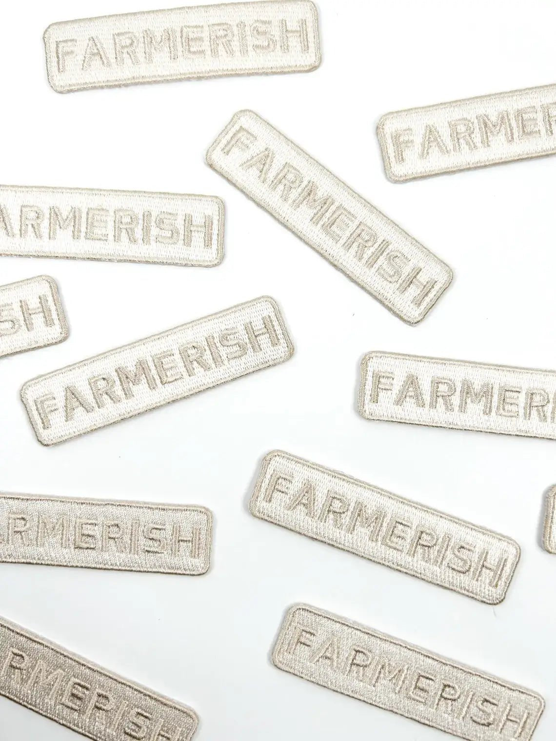 Farmerish Embroidered Iron - On Patch Homesteader Farm Garden - Wander Together Outfitters