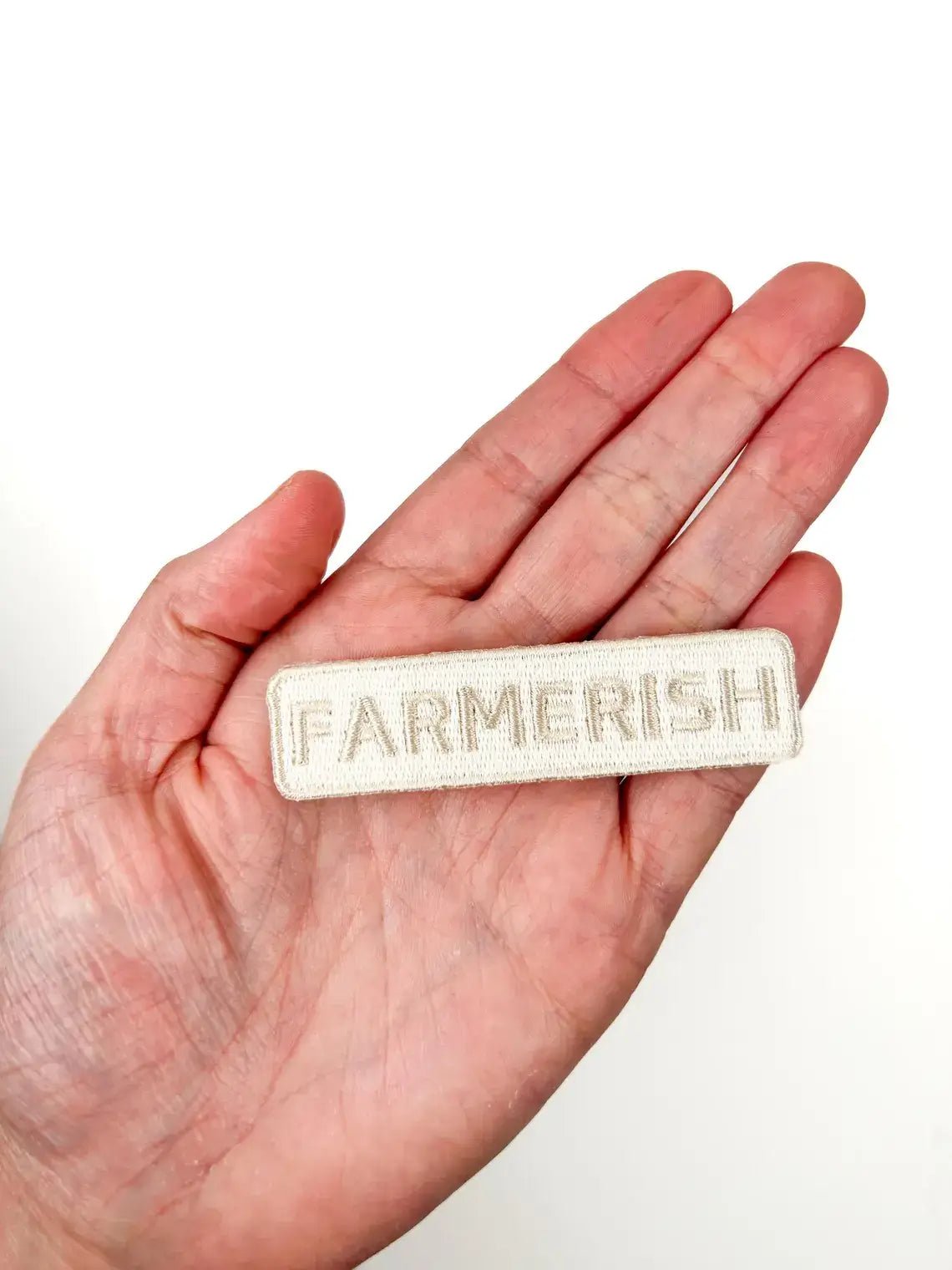 Farmerish Embroidered Iron - On Patch Homesteader Farm Garden - Wander Together Outfitters
