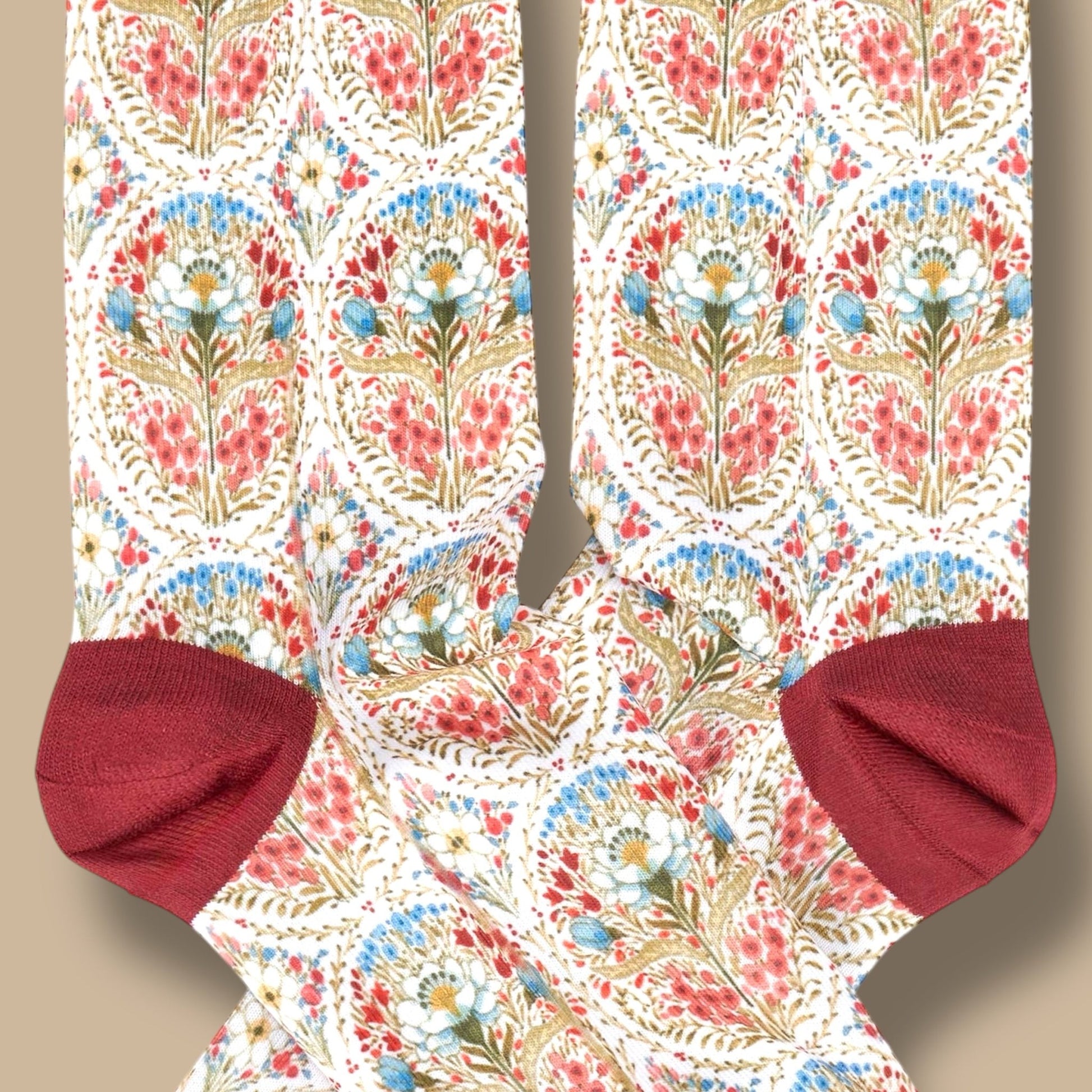 Farmhouse Floral Socks - Wander Together Outfitters