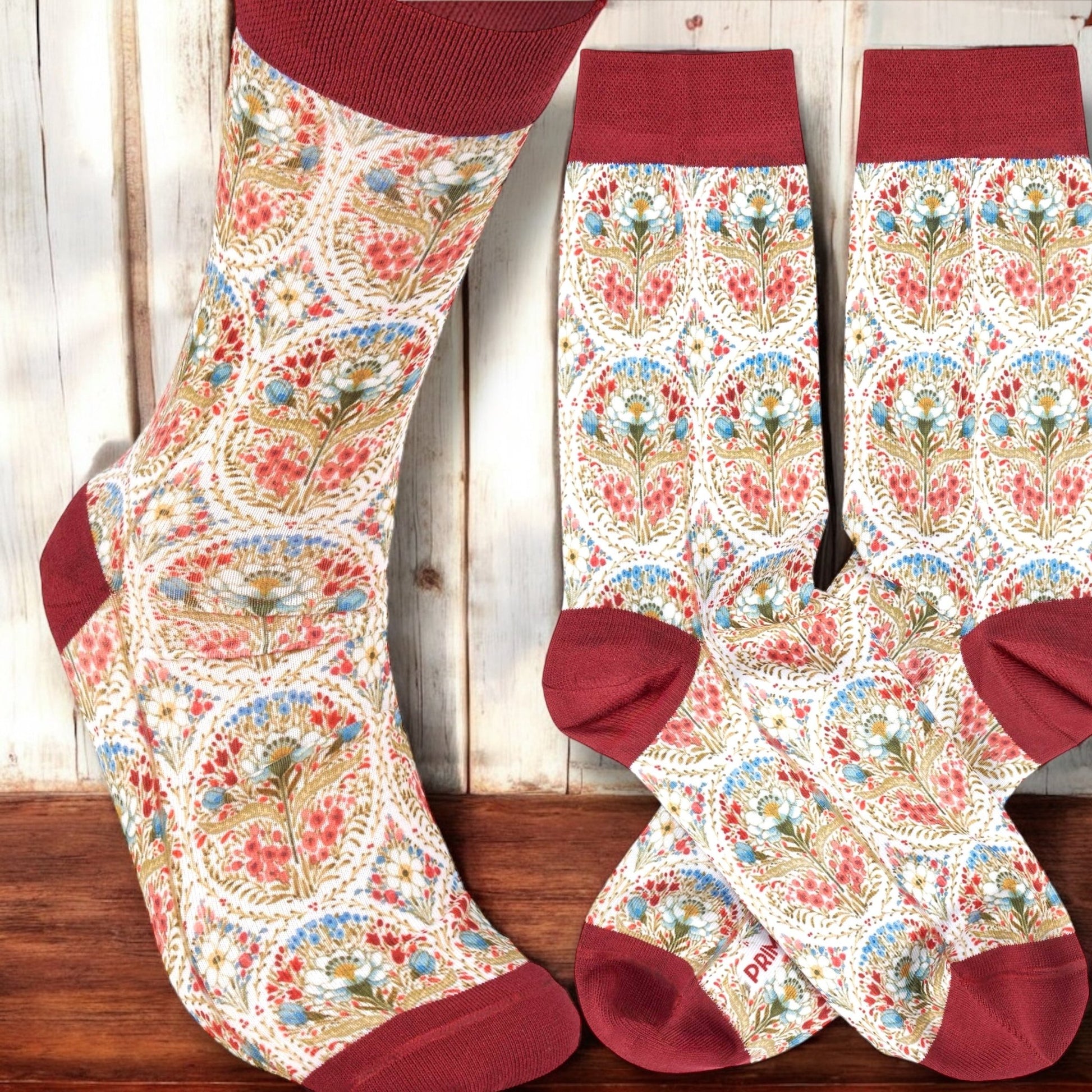Farmhouse Floral Socks - Wander Together Outfitters