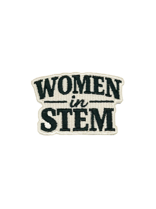 Women in STEM Embroidered Patch