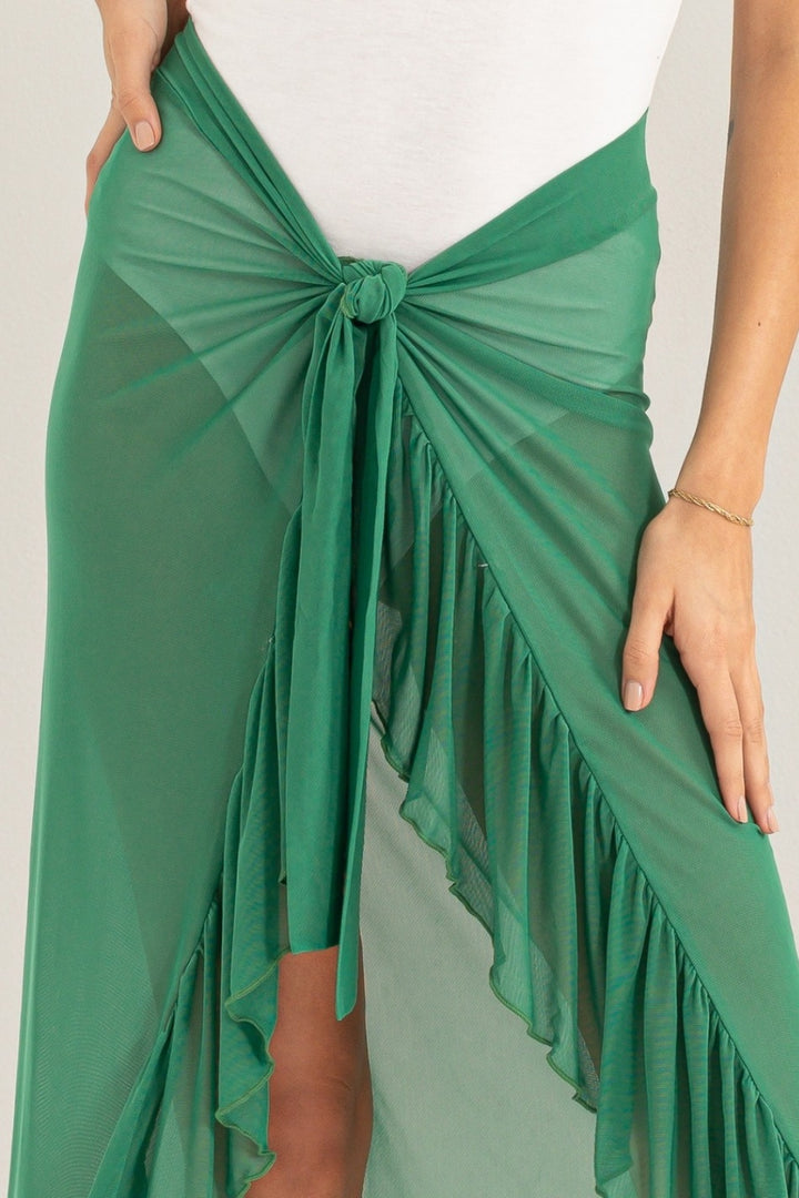 Sarong Green Skirt