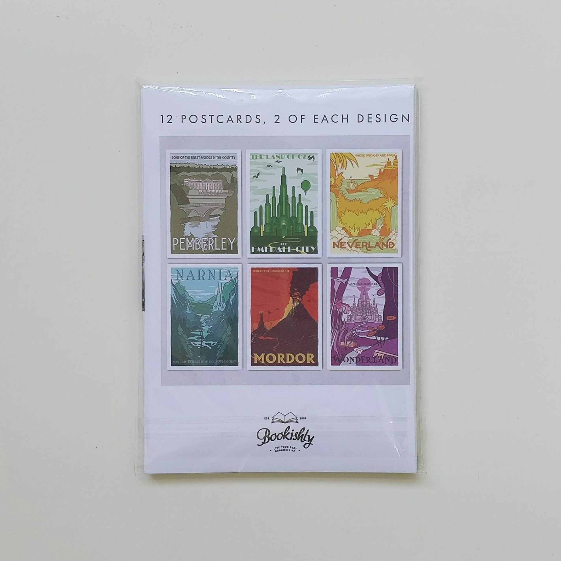 Fictional Travel Postcard Set - Twelve Pack - Wander Together Outfitters