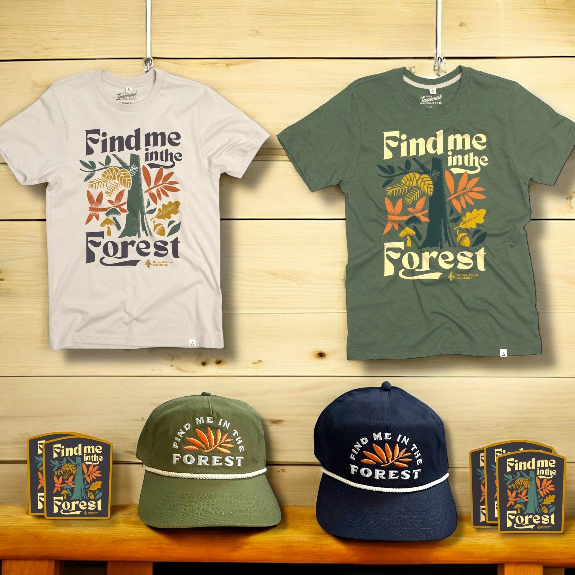 "Find Me in the Forest" Sticker - Wander Together Outfitters