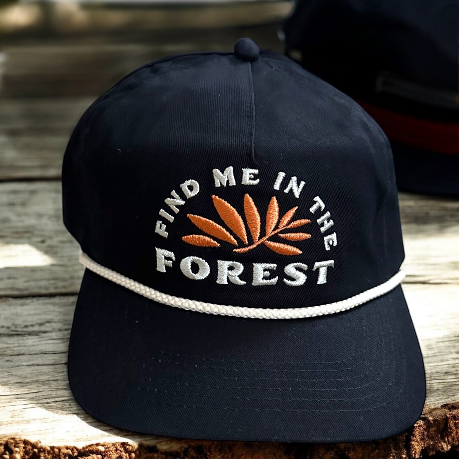 "Find Me in the Forest" Unisex 5 Panel Hat - Wander Together Outfitters