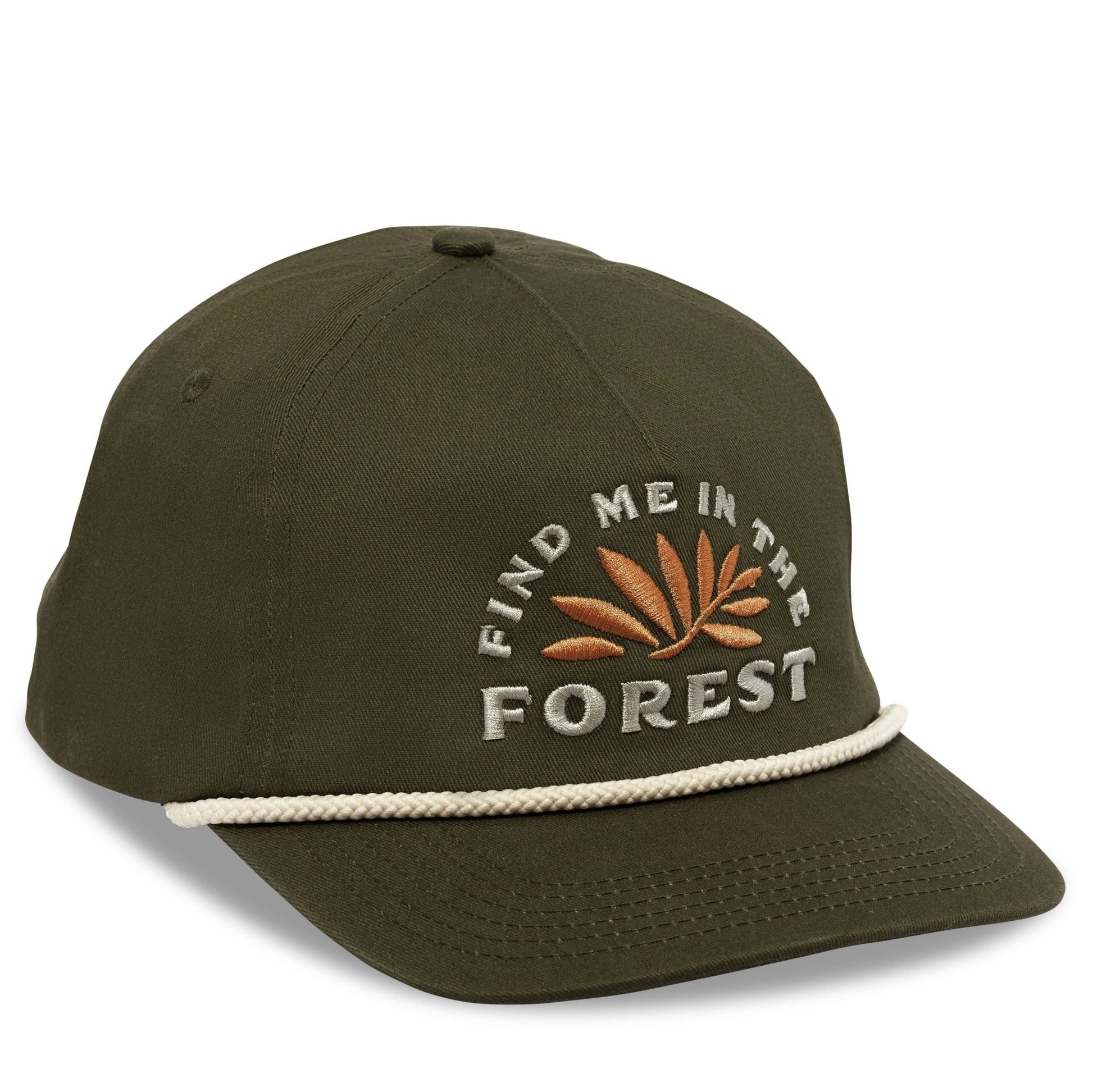"Find Me in the Forest" Unisex 5 Panel Hat - Wander Together Outfitters