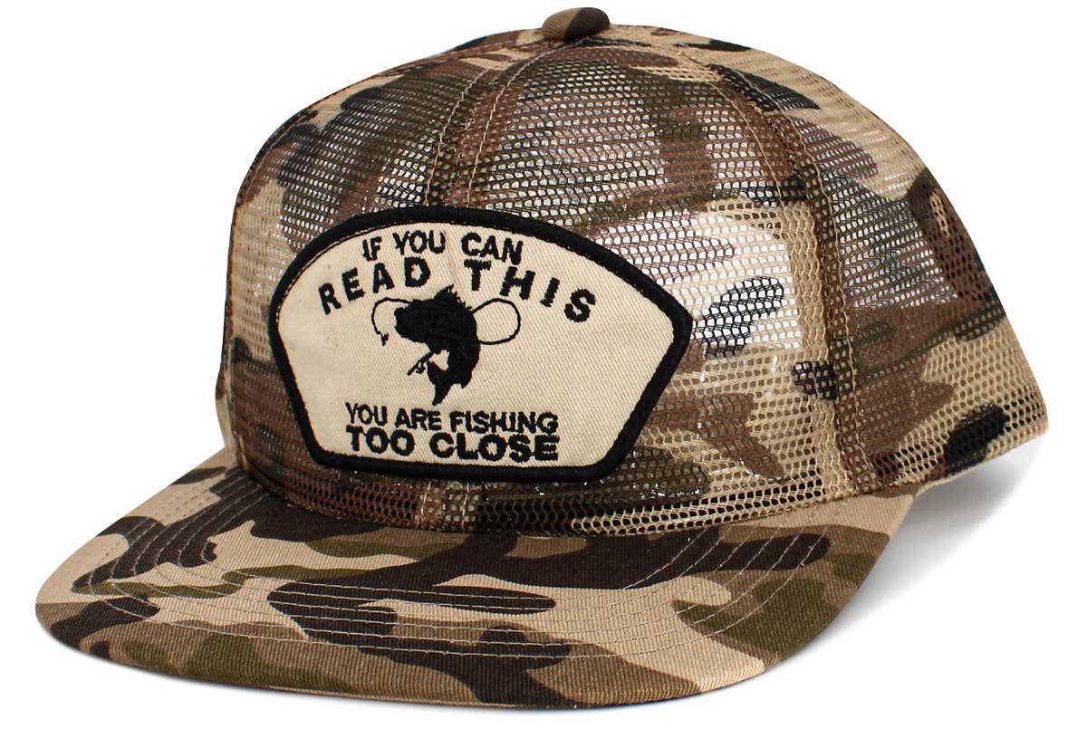 Fishing Mesh Vintage Ballcap - Wander Together Outfitters