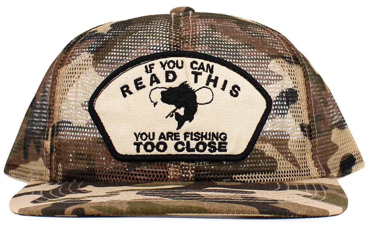 Fishing Mesh Vintage Ballcap - Wander Together Outfitters