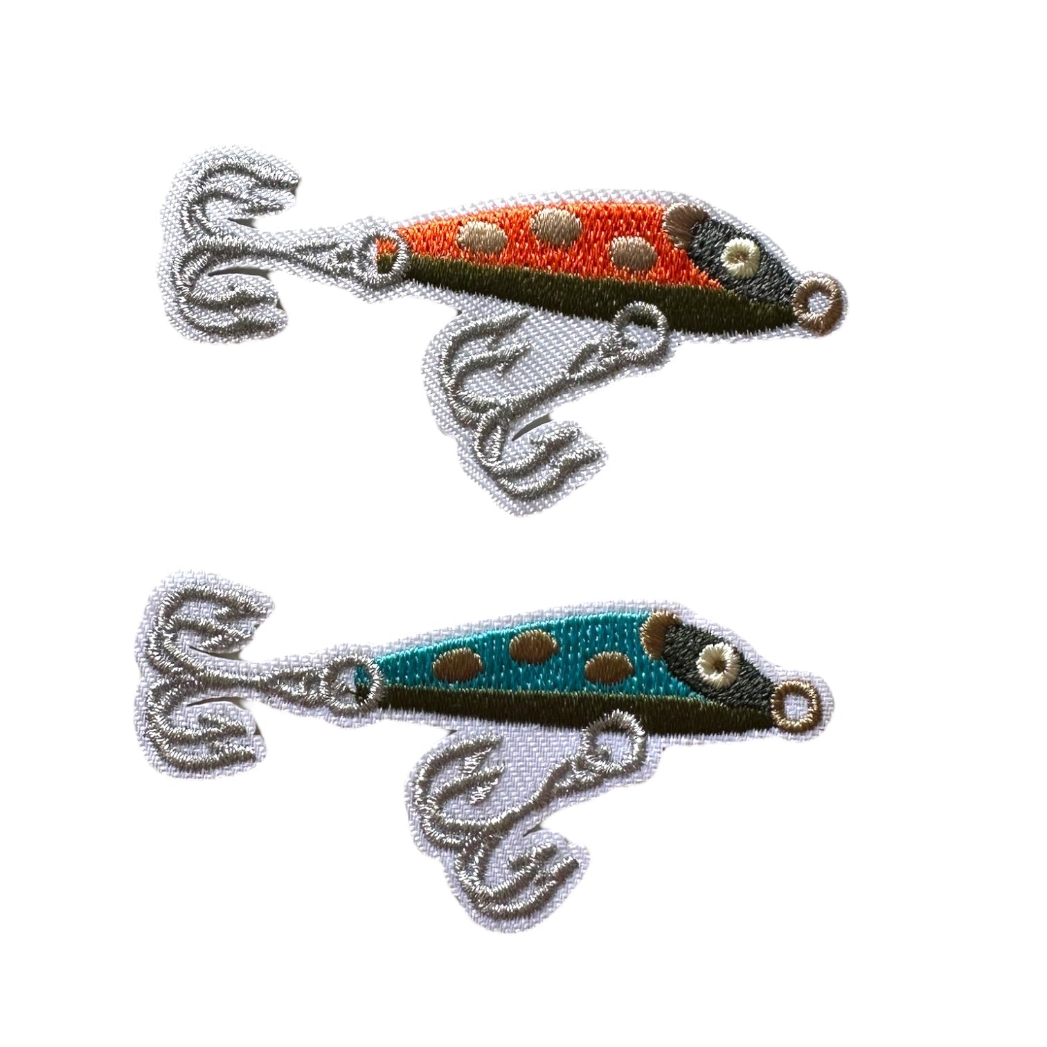 Fishing Themed Iron On Patches (Various Themes and Fish) - Wander Together Outfitters