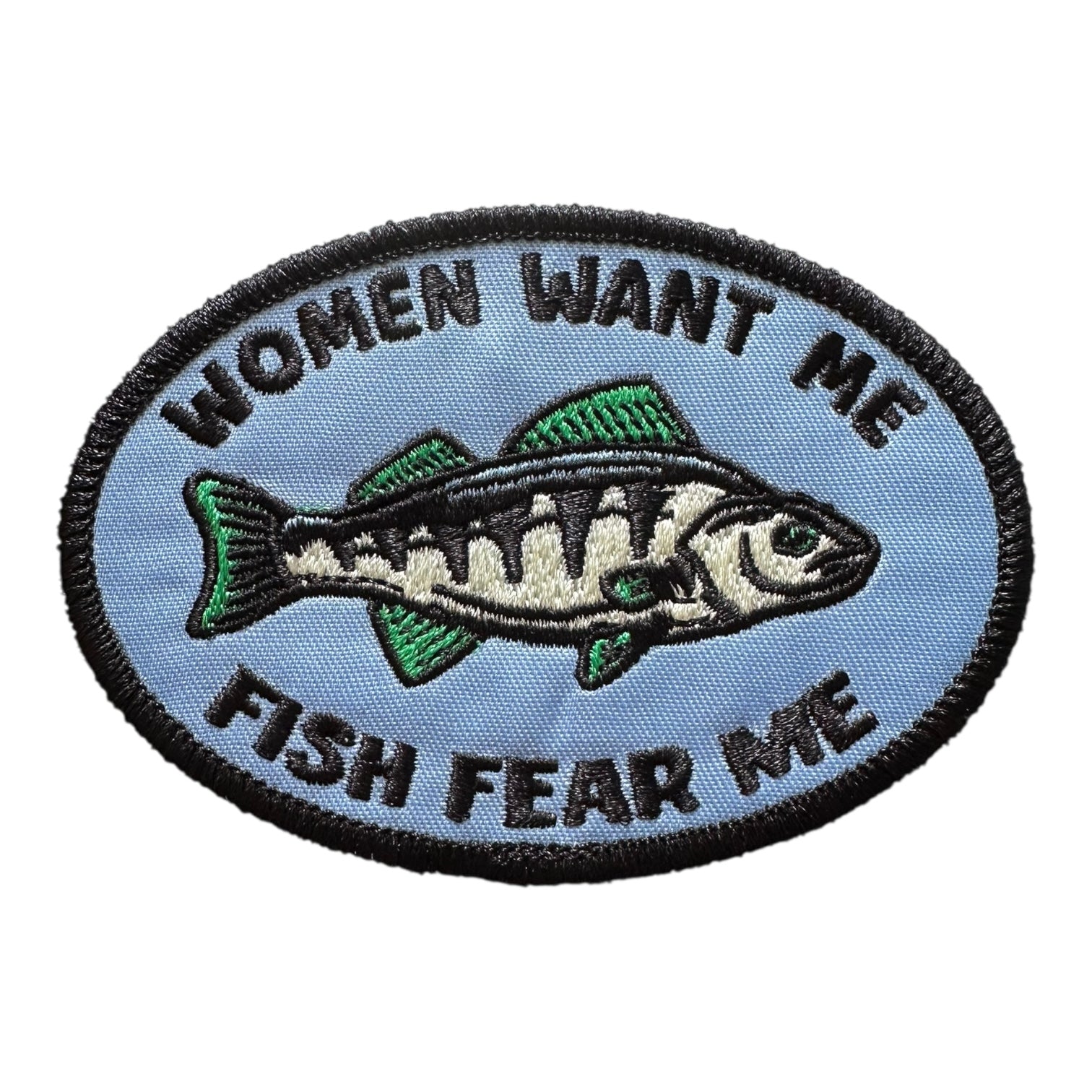 Fishing Themed Iron On Patches (Various Themes and Fish) - Wander Together Outfitters