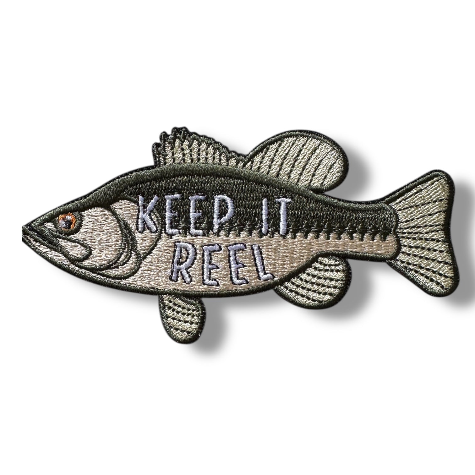 Fishing Themed Iron On Patches (Various Themes and Fish) - Wander Together Outfitters