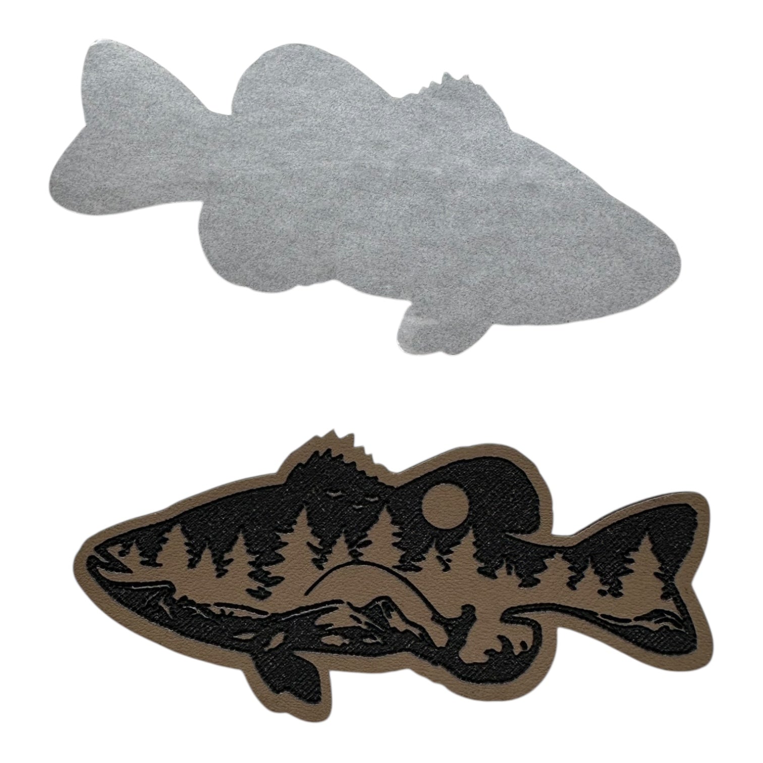 Fishing Themed Iron On Patches (Various Themes and Fish) - Wander Together Outfitters